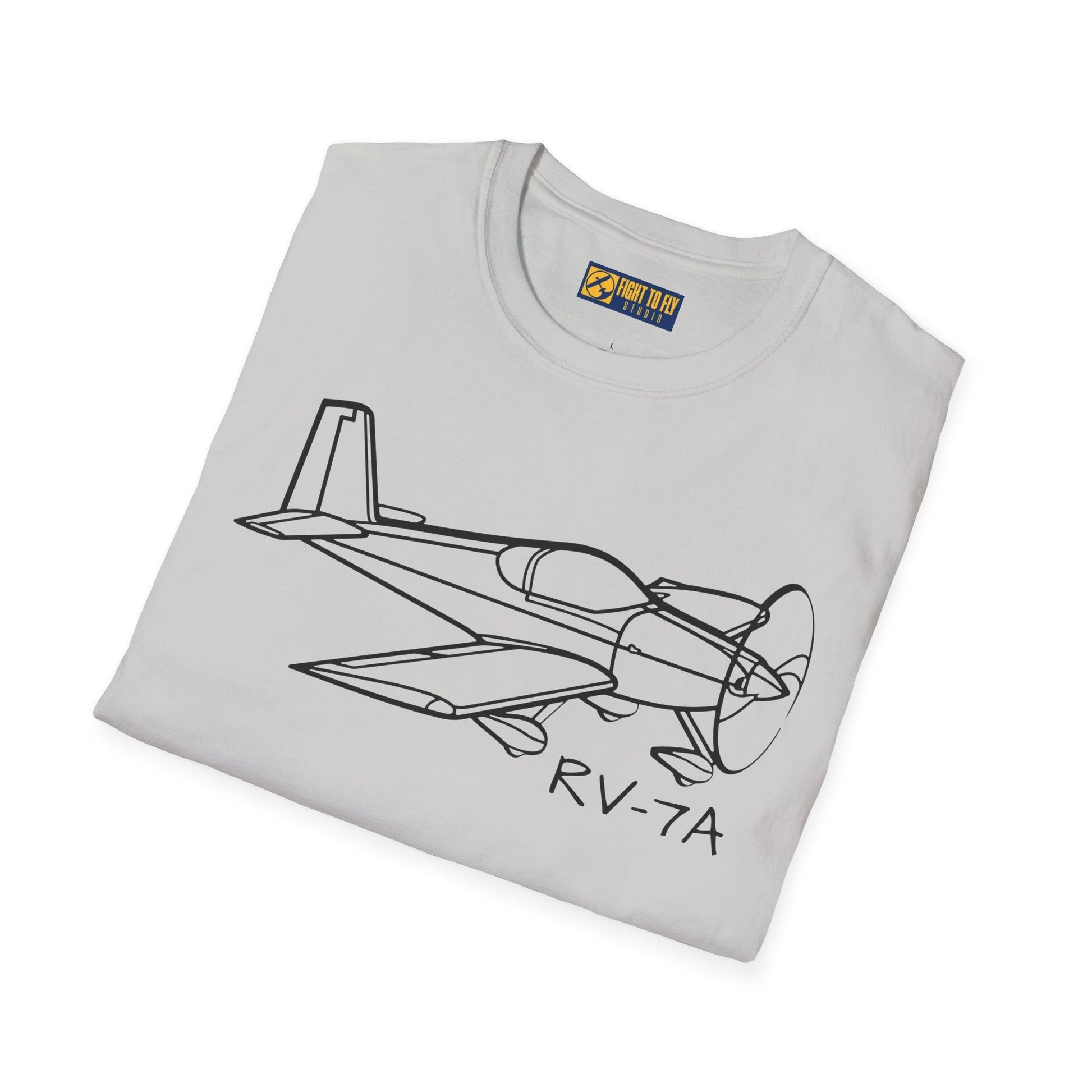 RV-7A T-Shirt – Van’s Tricycle Gear Aircraft Tee - Gifts for pilots - Aviation apparel