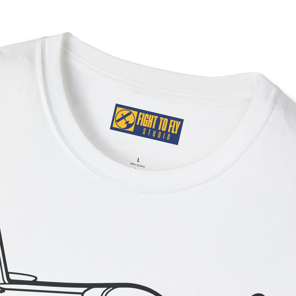 RV-7A T-Shirt – Van’s Tricycle Gear Aircraft Tee - Gifts for pilots - Aviation apparel