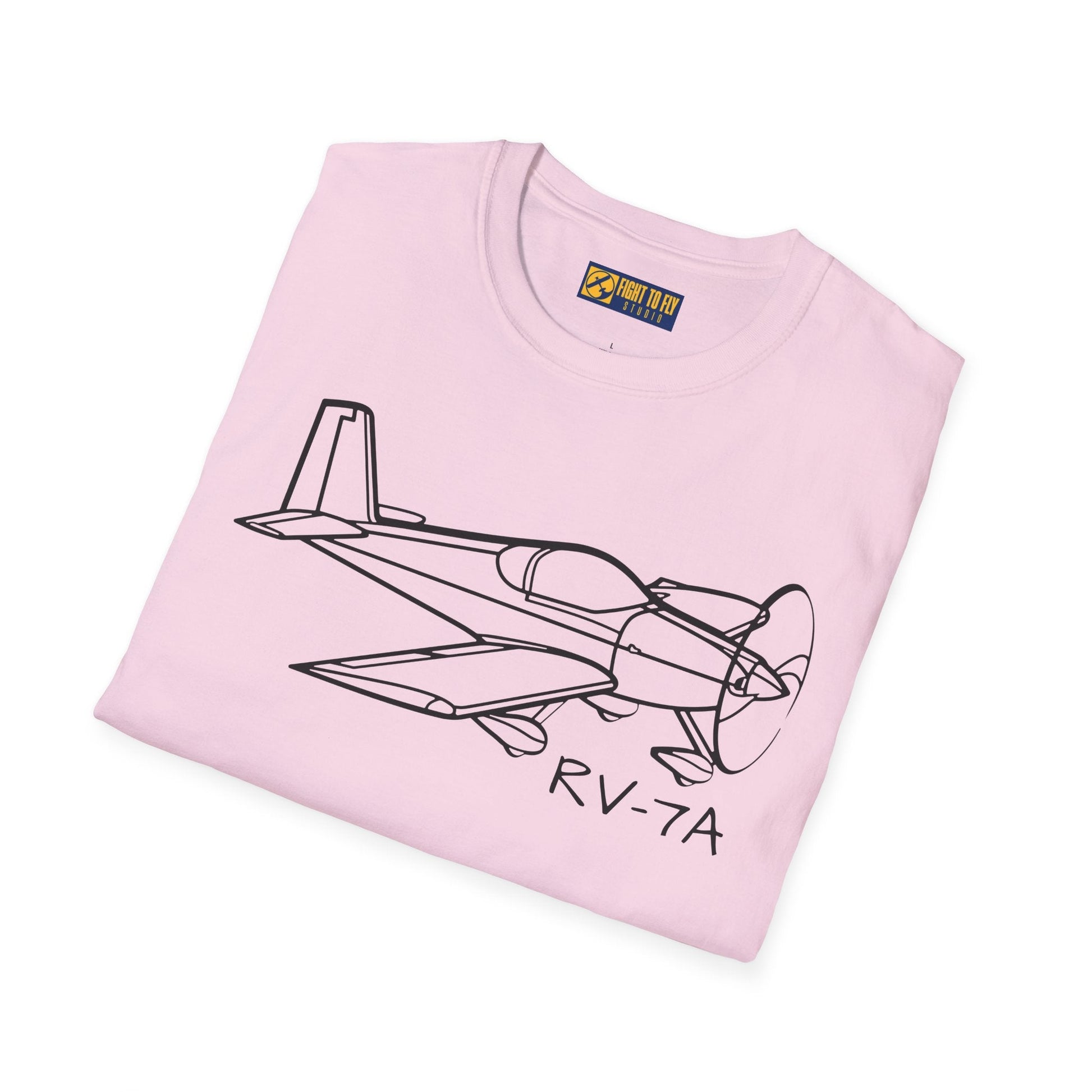 RV-7A T-Shirt – Van’s Tricycle Gear Aircraft Tee - Gifts for pilots - Aviation apparel