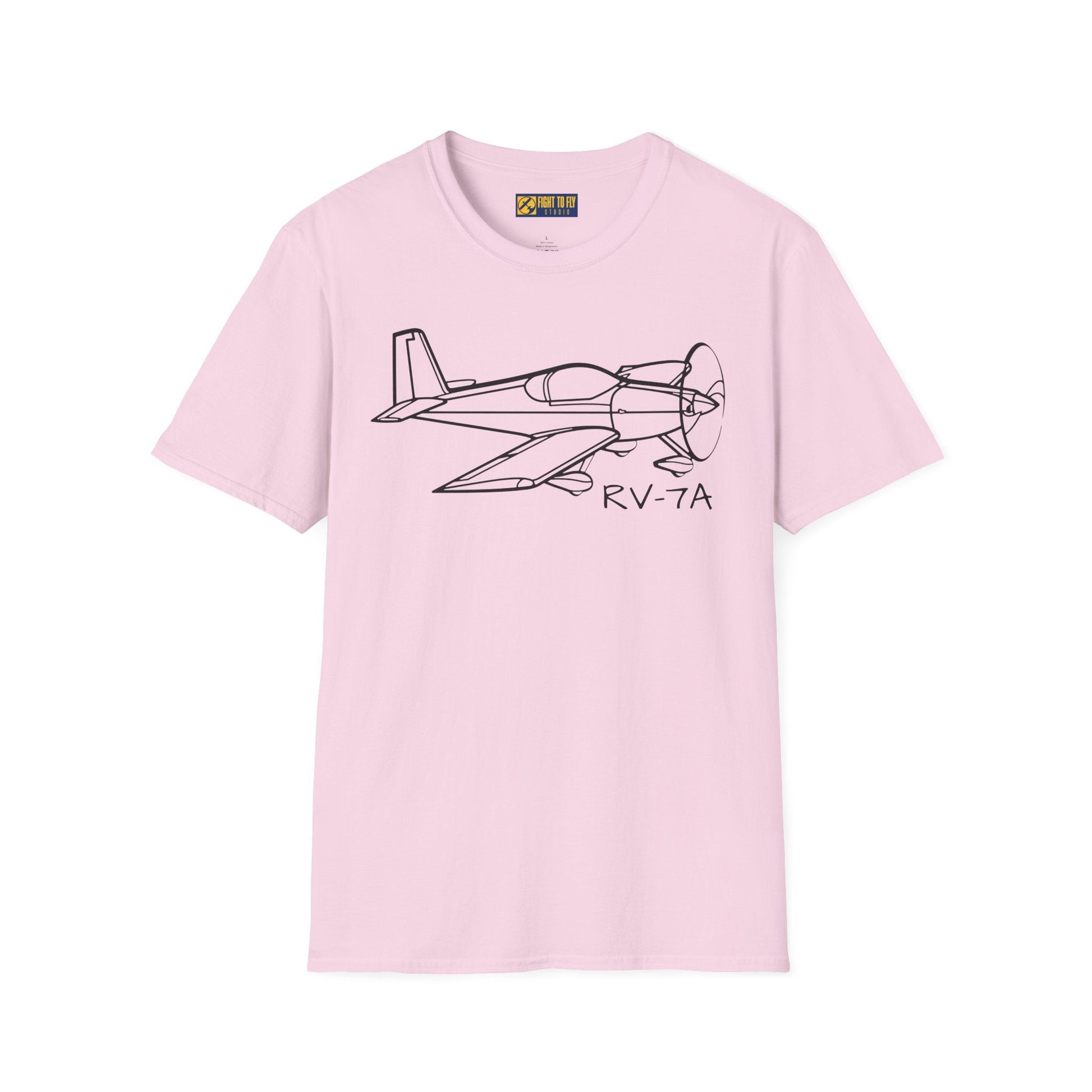 RV-7A T-Shirt – Van’s Tricycle Gear Aircraft Tee - Gifts for pilots - Aviation apparel