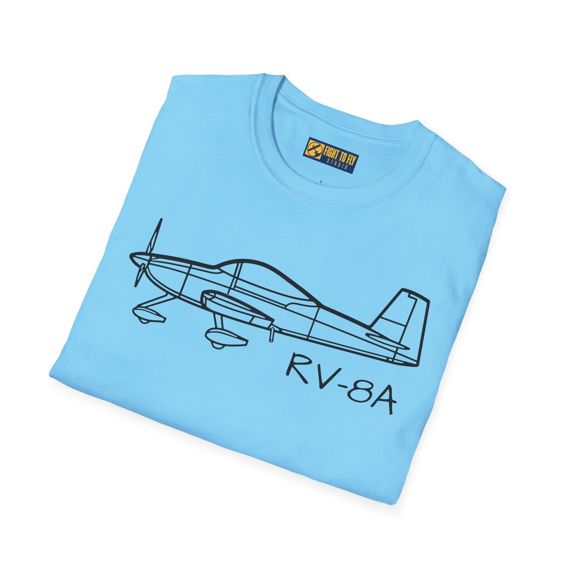 RV-8A T-Shirt – Van’s Tandem Seat Trike Gear Tee - Gifts for pilots - Aviation apparel