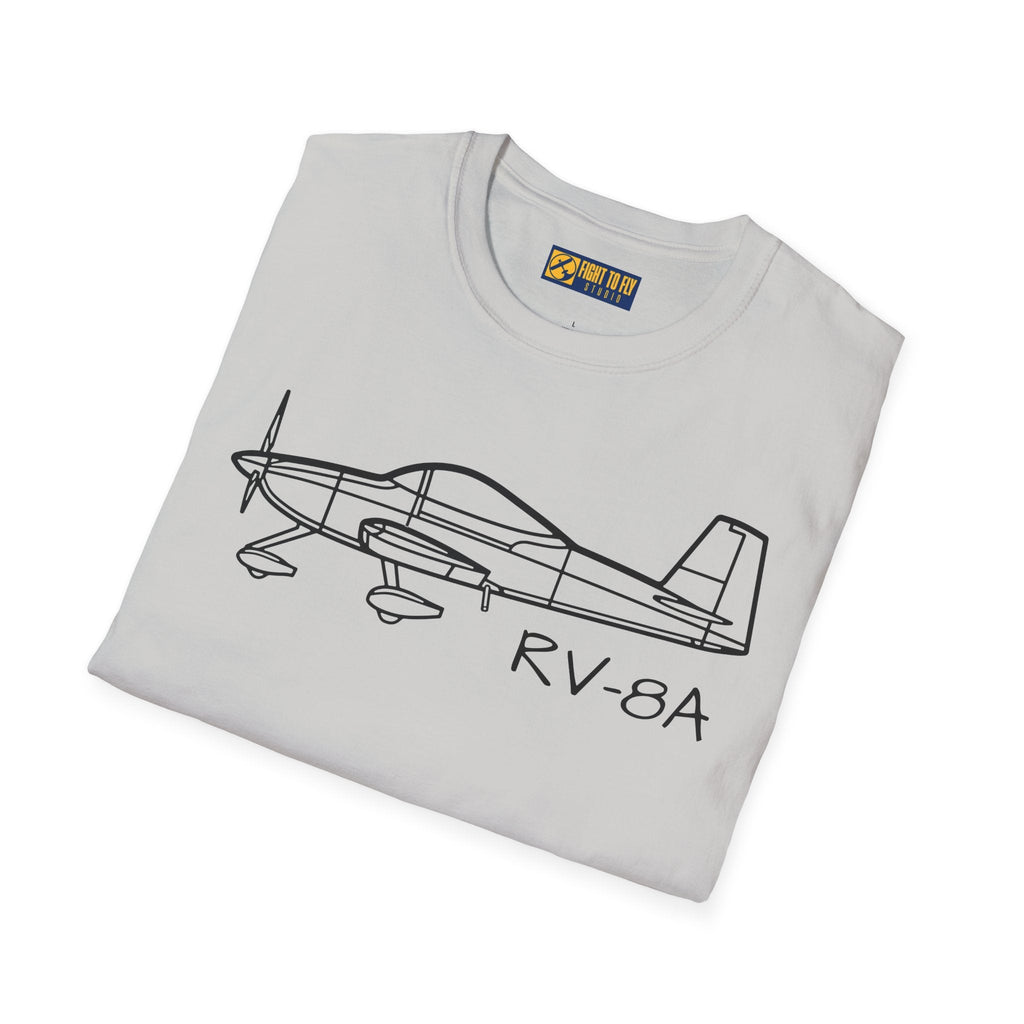 RV-8A T-Shirt – Van’s Tandem Seat Trike Gear Tee - Gifts for pilots - Aviation apparel