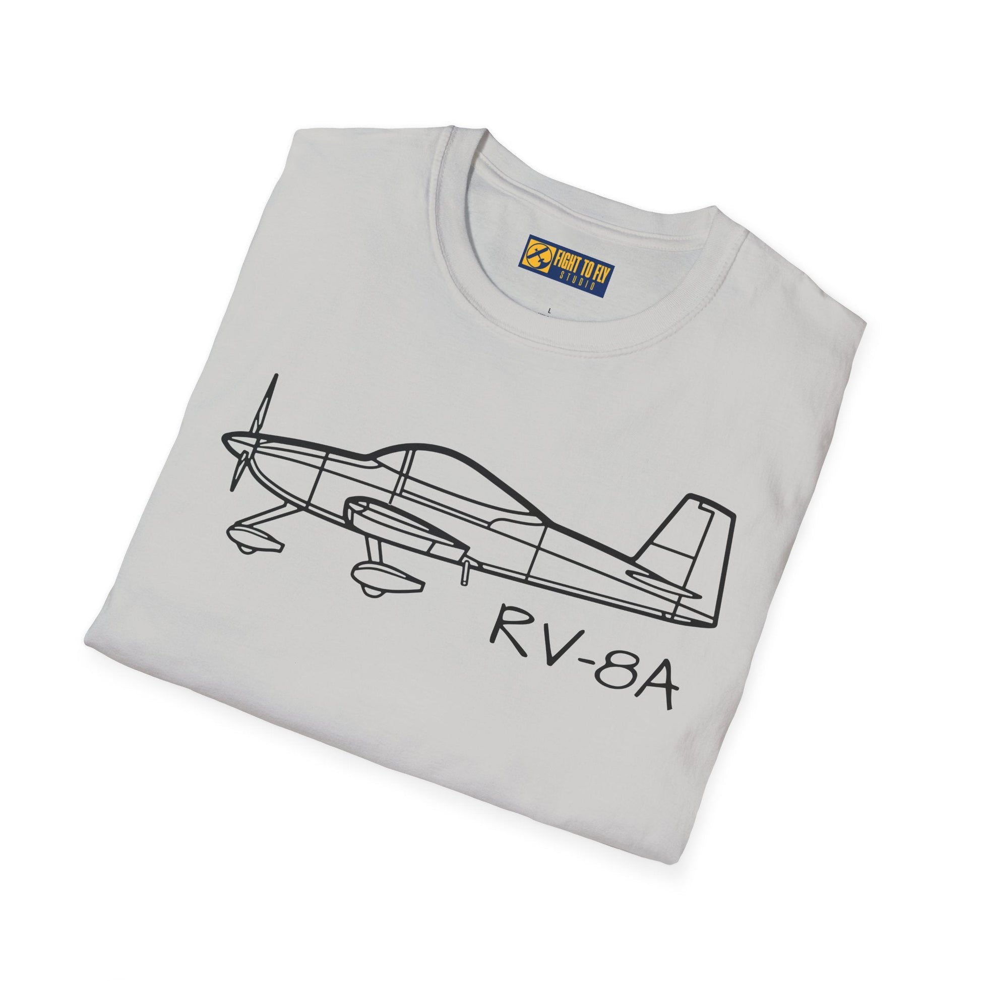 RV-8A T-Shirt – Van’s Tandem Seat Trike Gear Tee - Gifts for pilots - Aviation apparel