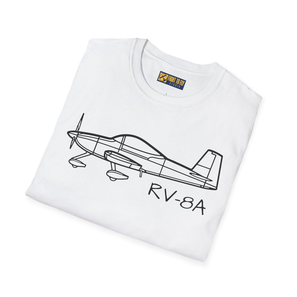 RV-8A T-Shirt – Van’s Tandem Seat Trike Gear Tee - Gifts for pilots - Aviation apparel