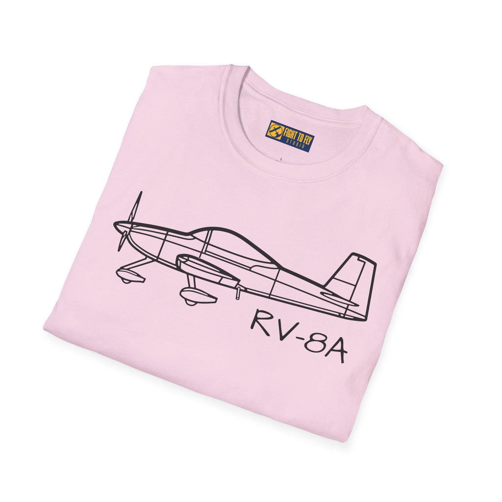 RV-8A T-Shirt – Van’s Tandem Seat Trike Gear Tee - Gifts for pilots - Aviation apparel