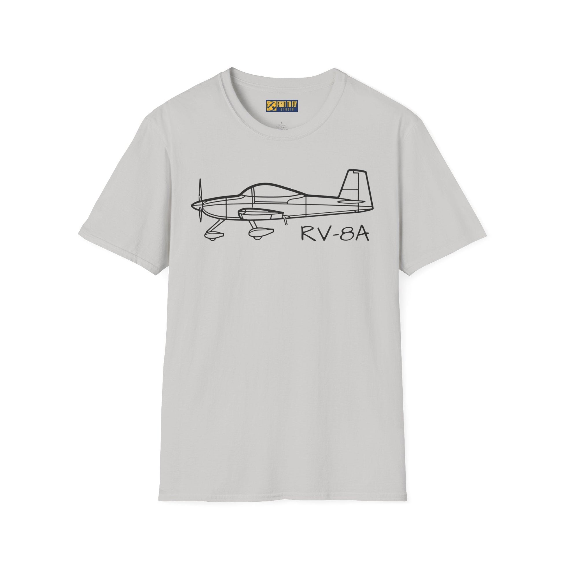 RV-8A T-Shirt – Van’s Tandem Seat Trike Gear Tee - Gifts for pilots - Aviation apparel