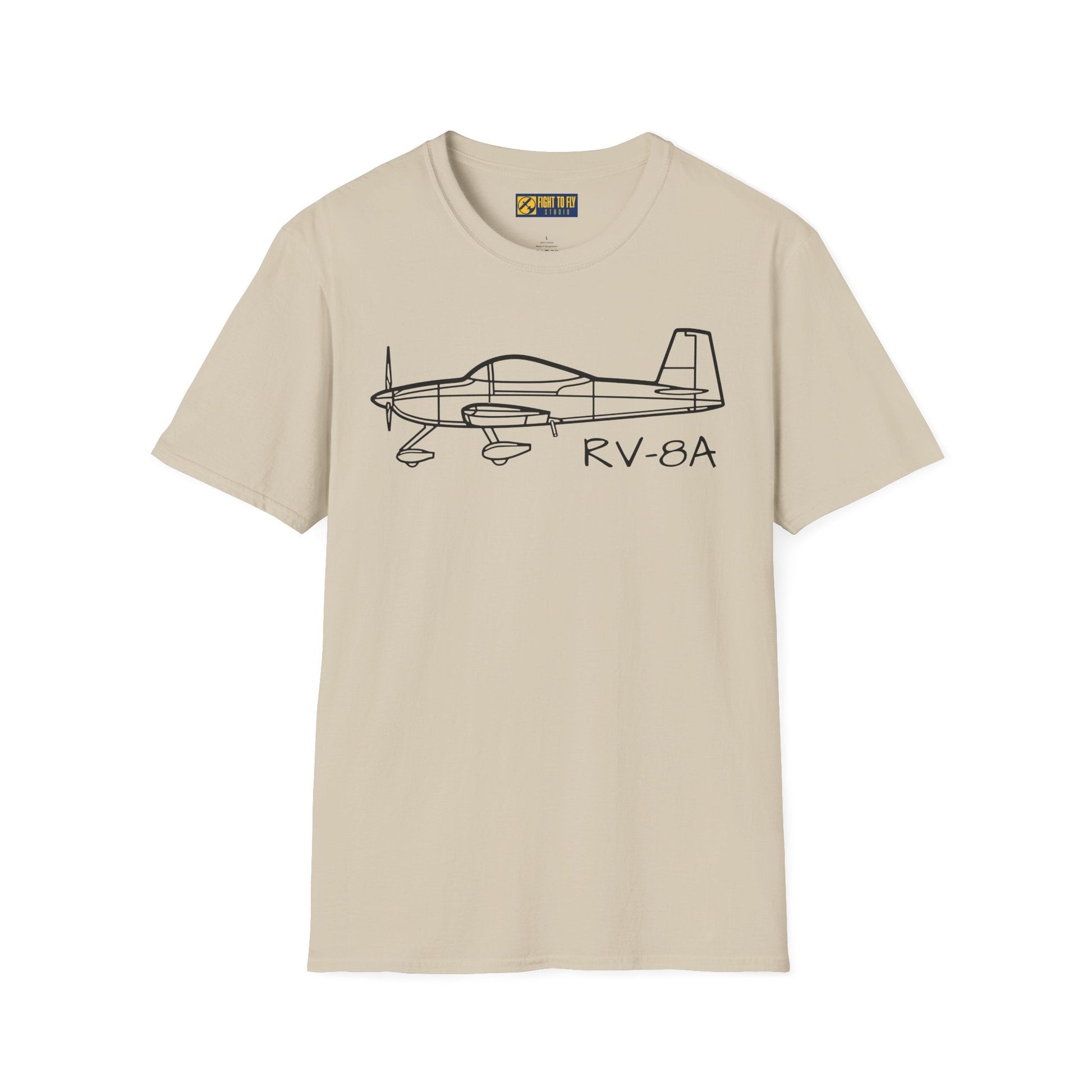 RV-8A T-Shirt – Van’s Tandem Seat Trike Gear Tee - Gifts for pilots - Aviation apparel