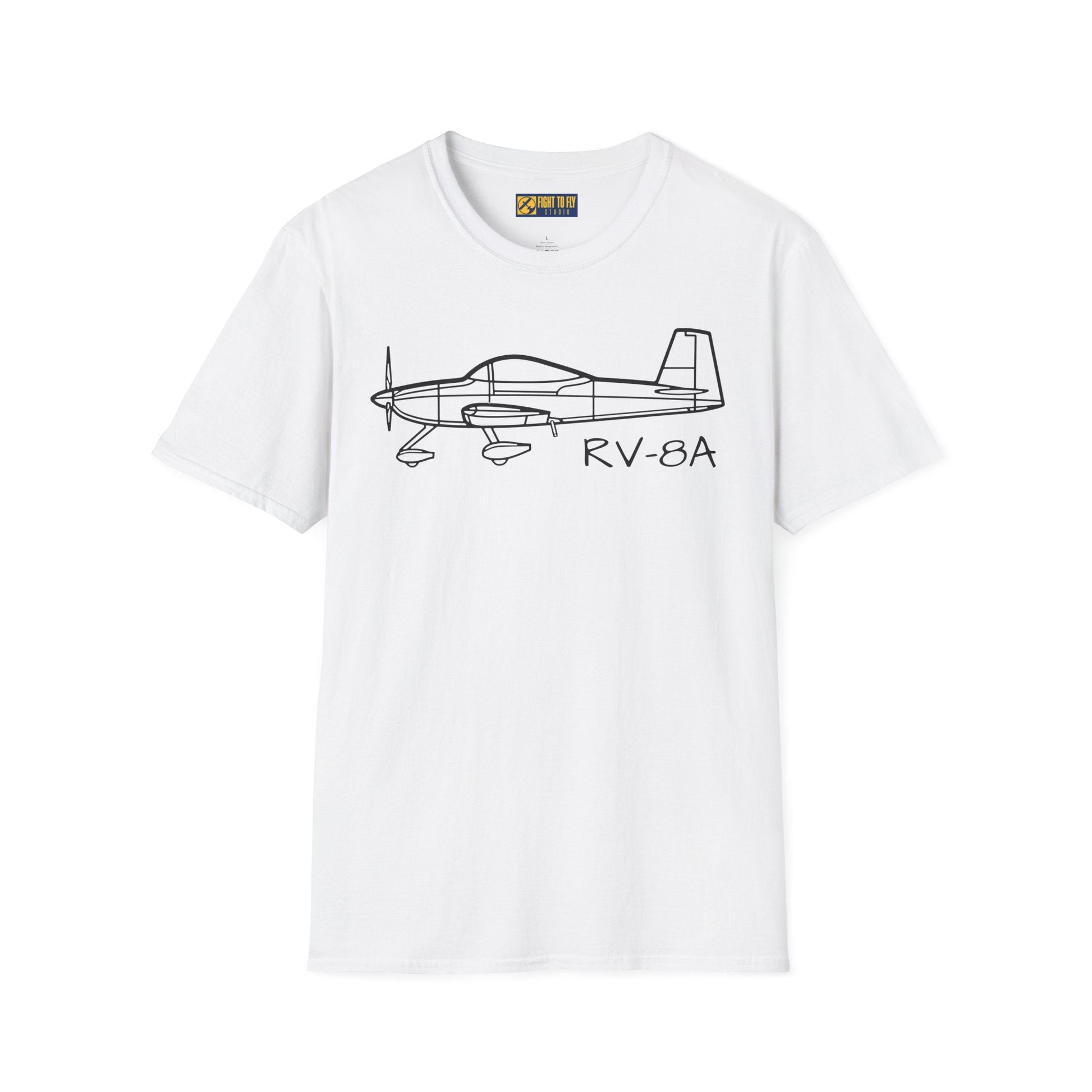 RV-8A T-Shirt – Van’s Tandem Seat Trike Gear Tee - Gifts for pilots - Aviation apparel