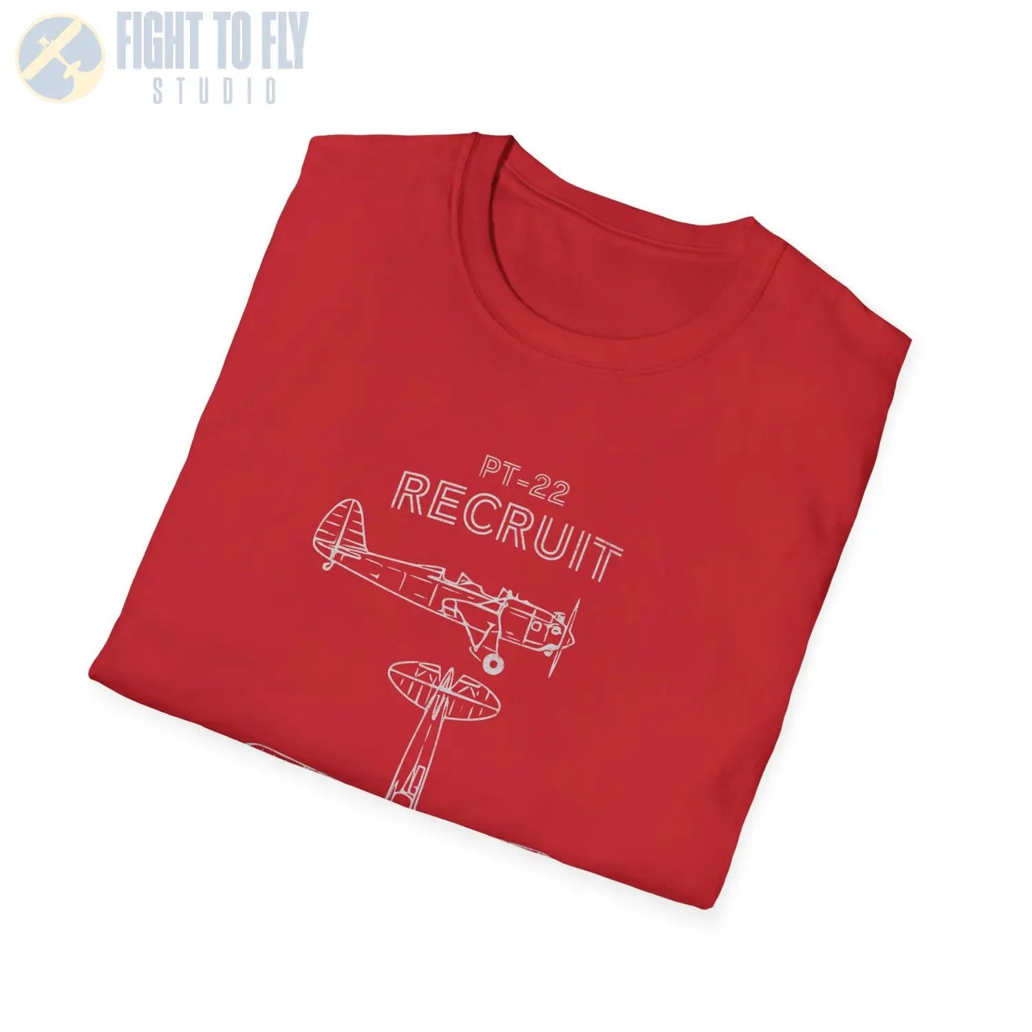 Ryan PT-22 Recruit — T-shirt - T-Shirt - Pilot gifts - WWII warbird t-shirt
