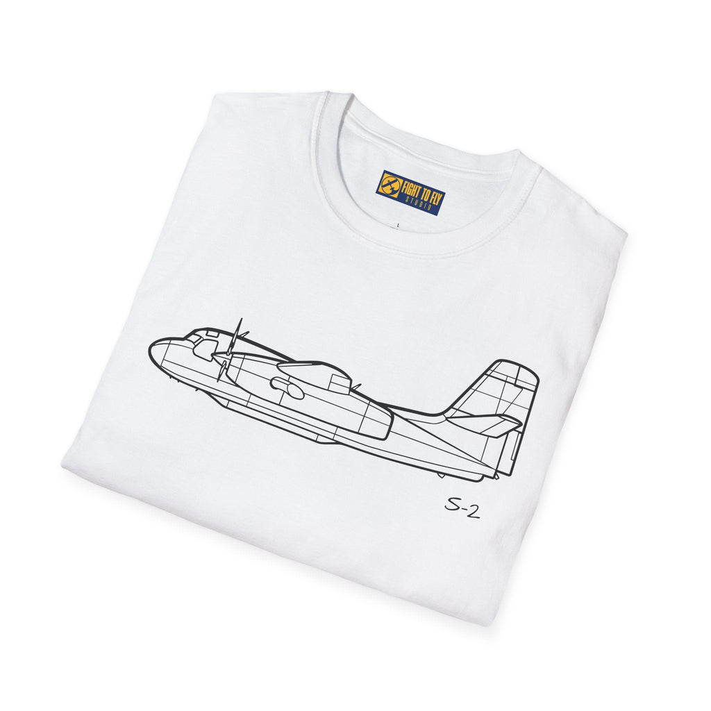 S-2 T-Shirt – Tracker Carrier-Based Maritime Patrol Aircraft Tee - Gifts for pilots - Aviation apparel