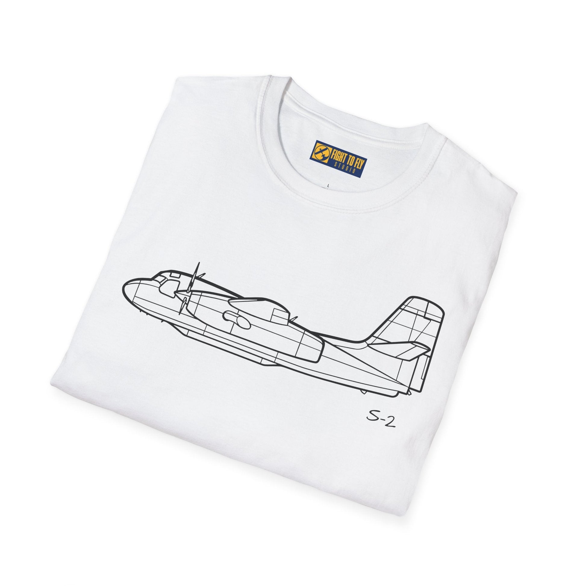S-2 T-Shirt – Tracker Carrier-Based Maritime Patrol Aircraft Tee - Gifts for pilots - Aviation apparel