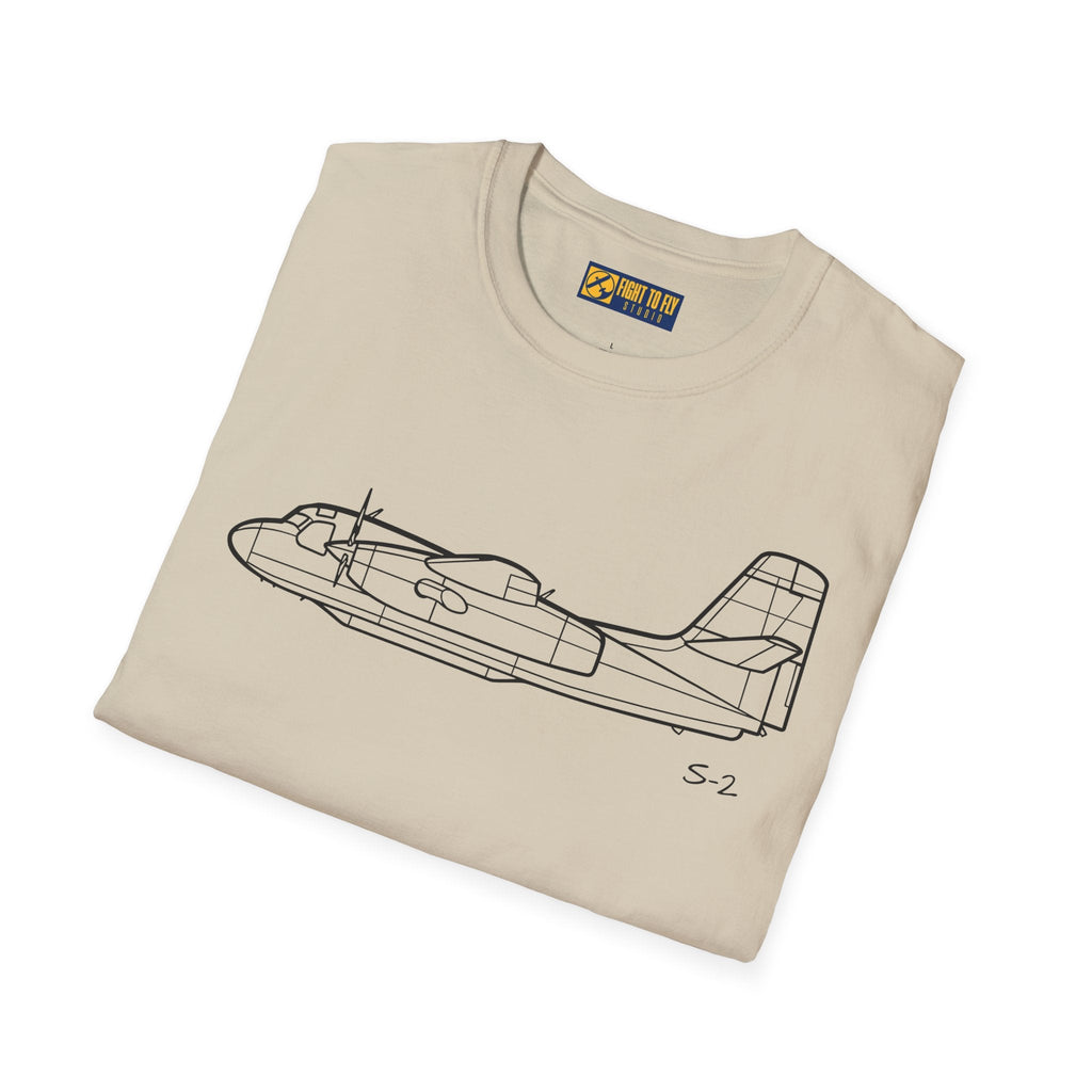S-2 T-Shirt – Tracker Carrier-Based Maritime Patrol Aircraft Tee - Gifts for pilots - Aviation apparel