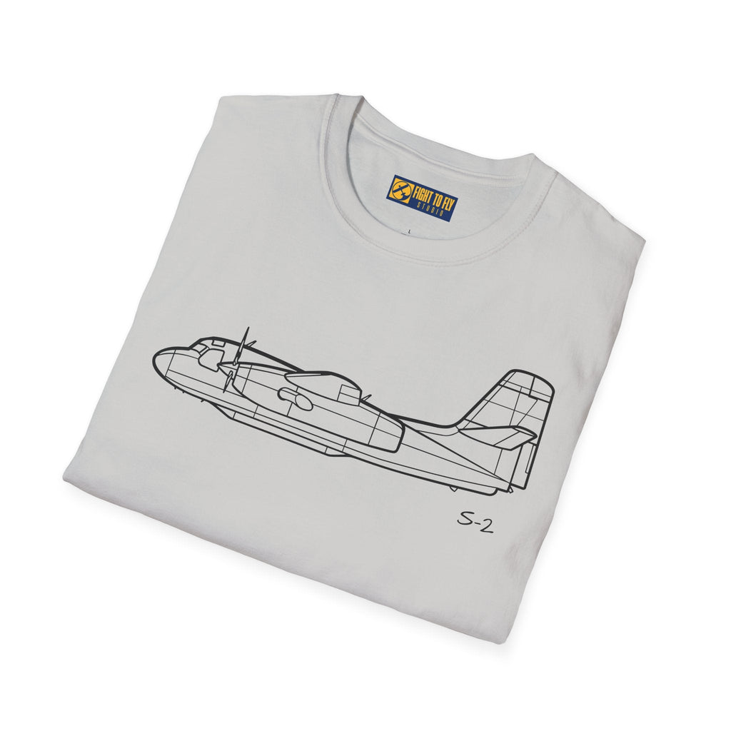 S-2 T-Shirt – Tracker Carrier-Based Maritime Patrol Aircraft Tee - Gifts for pilots - Aviation apparel