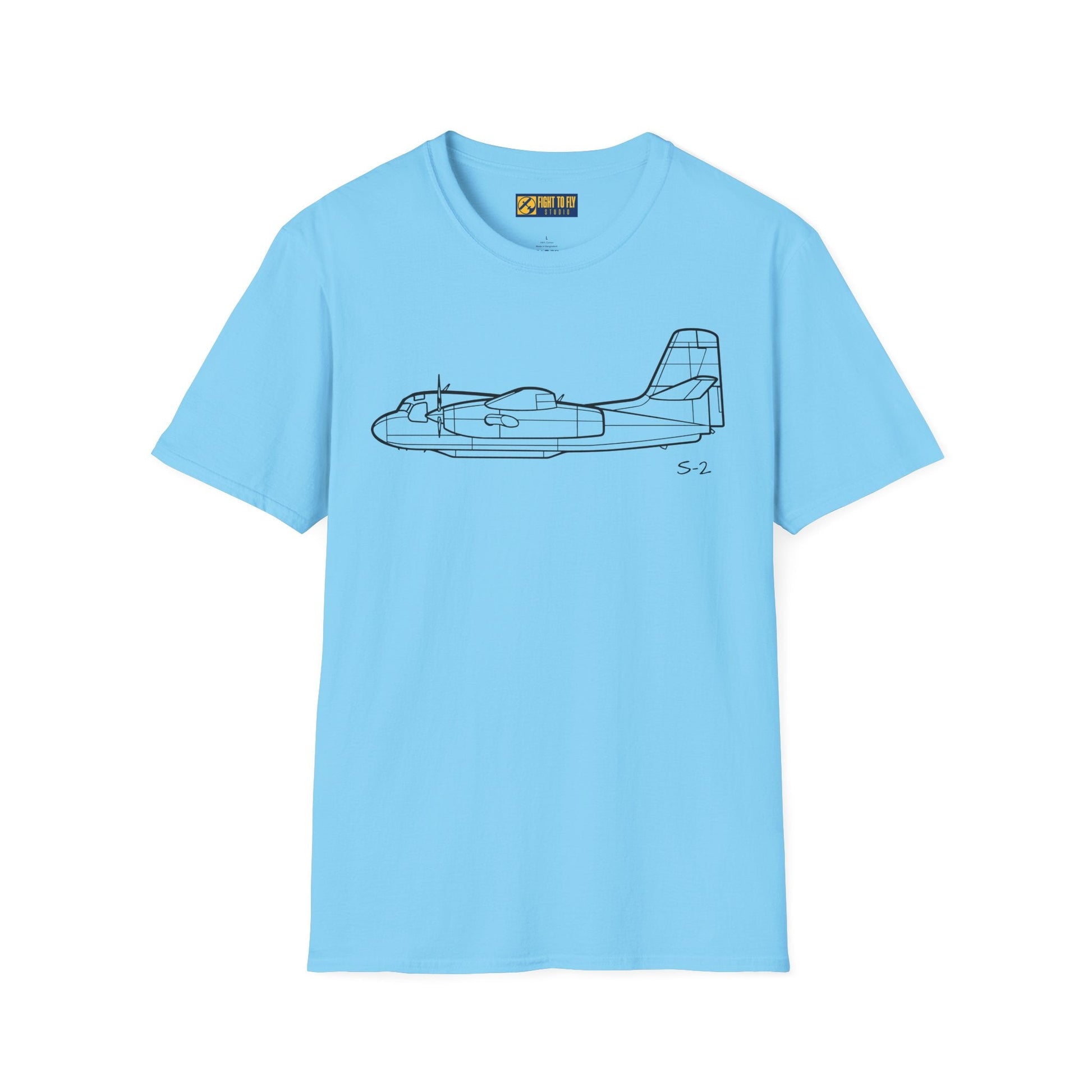 S-2 T-Shirt – Tracker Carrier-Based Maritime Patrol Aircraft Tee - Gifts for pilots - Aviation apparel