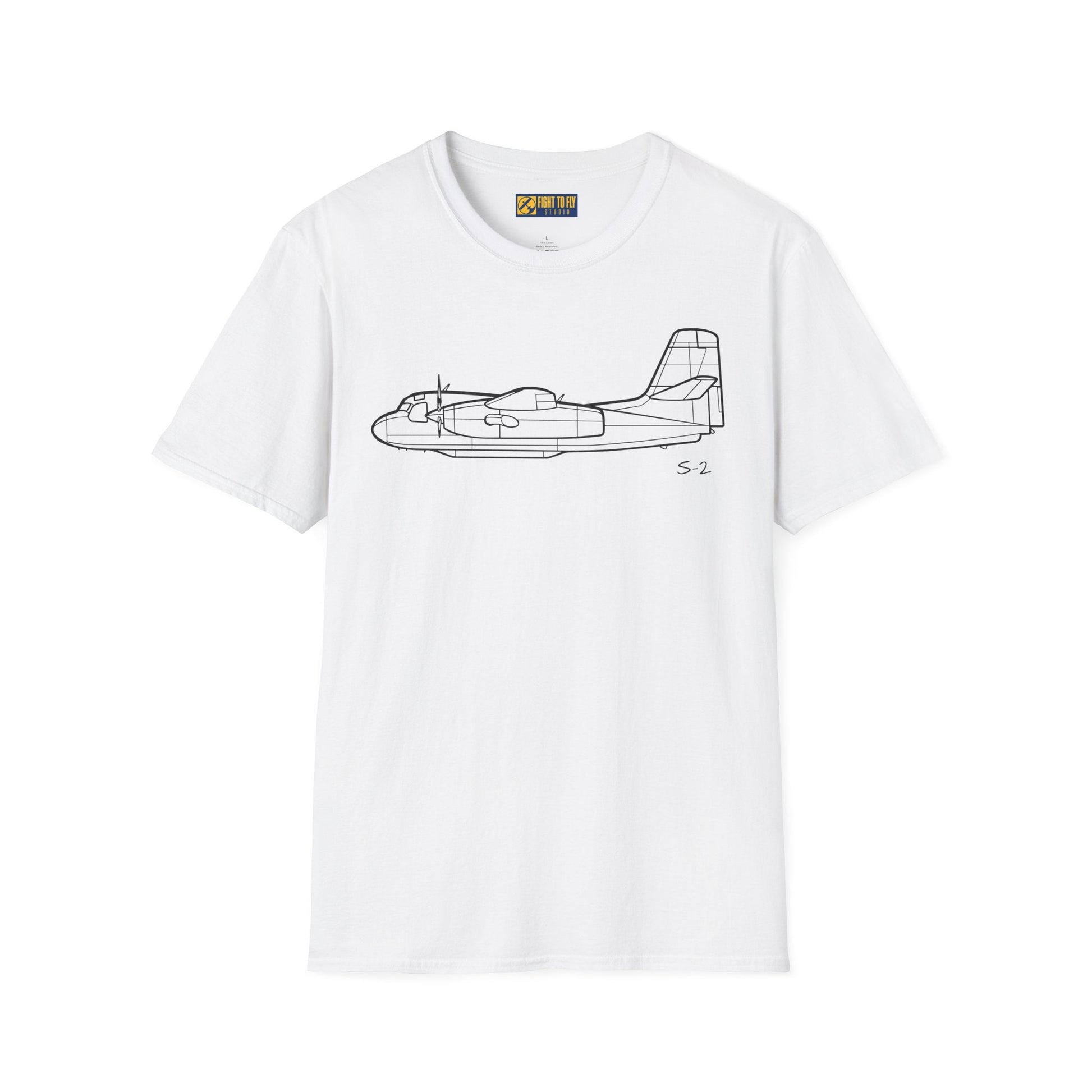 S-2 T-Shirt – Tracker Carrier-Based Maritime Patrol Aircraft Tee - Gifts for pilots - Aviation apparel