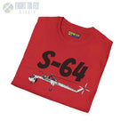 S-64 Skycrane Side Profile T-Shirt - Pilot gifts - WWII warbird t-shirt