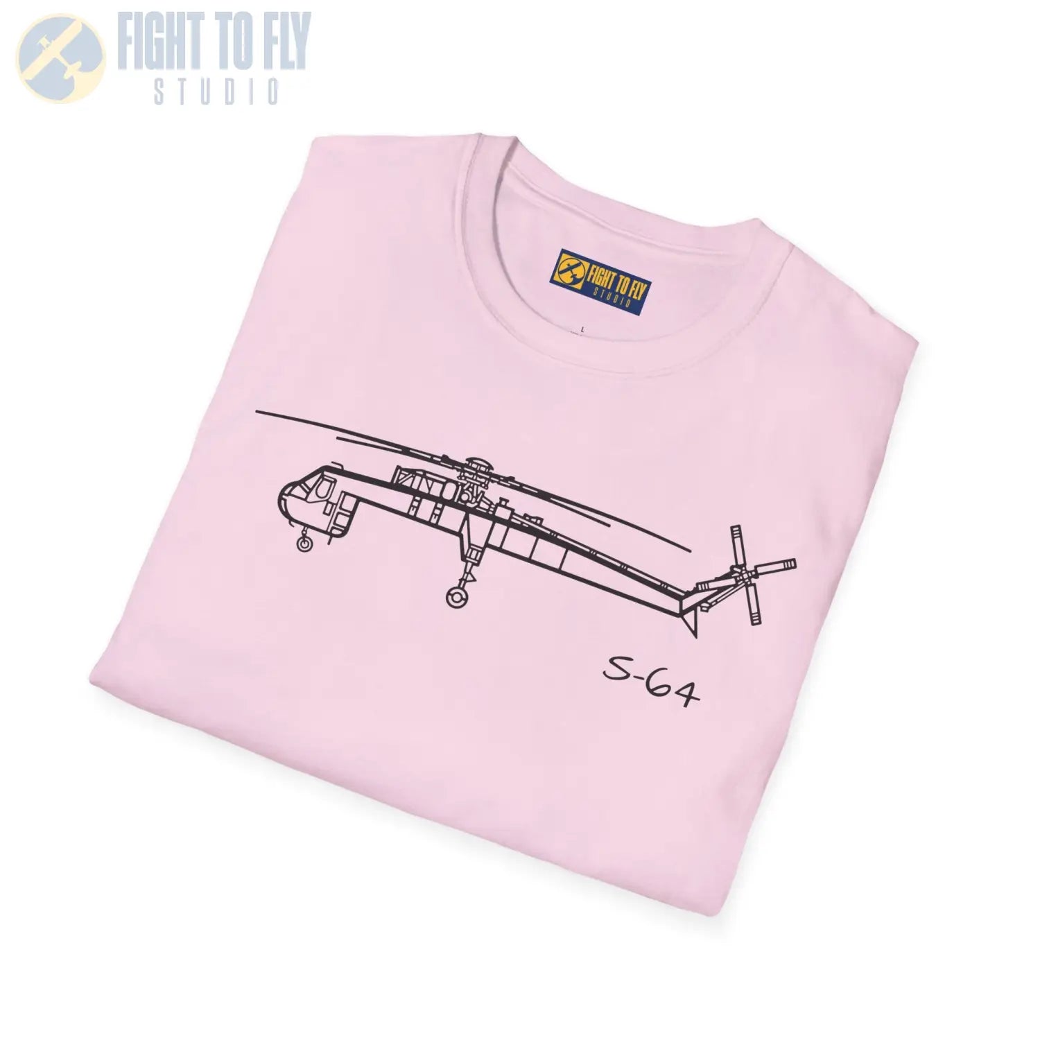 S-64 Skycrane T-Shirt - Pilot gifts - WWII warbird t-shirt