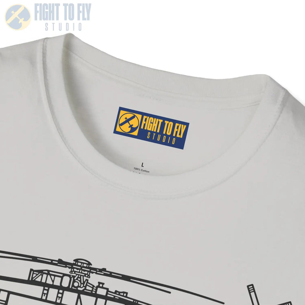 S-64 Skycrane T-Shirt - Pilot gifts - WWII warbird t-shirt