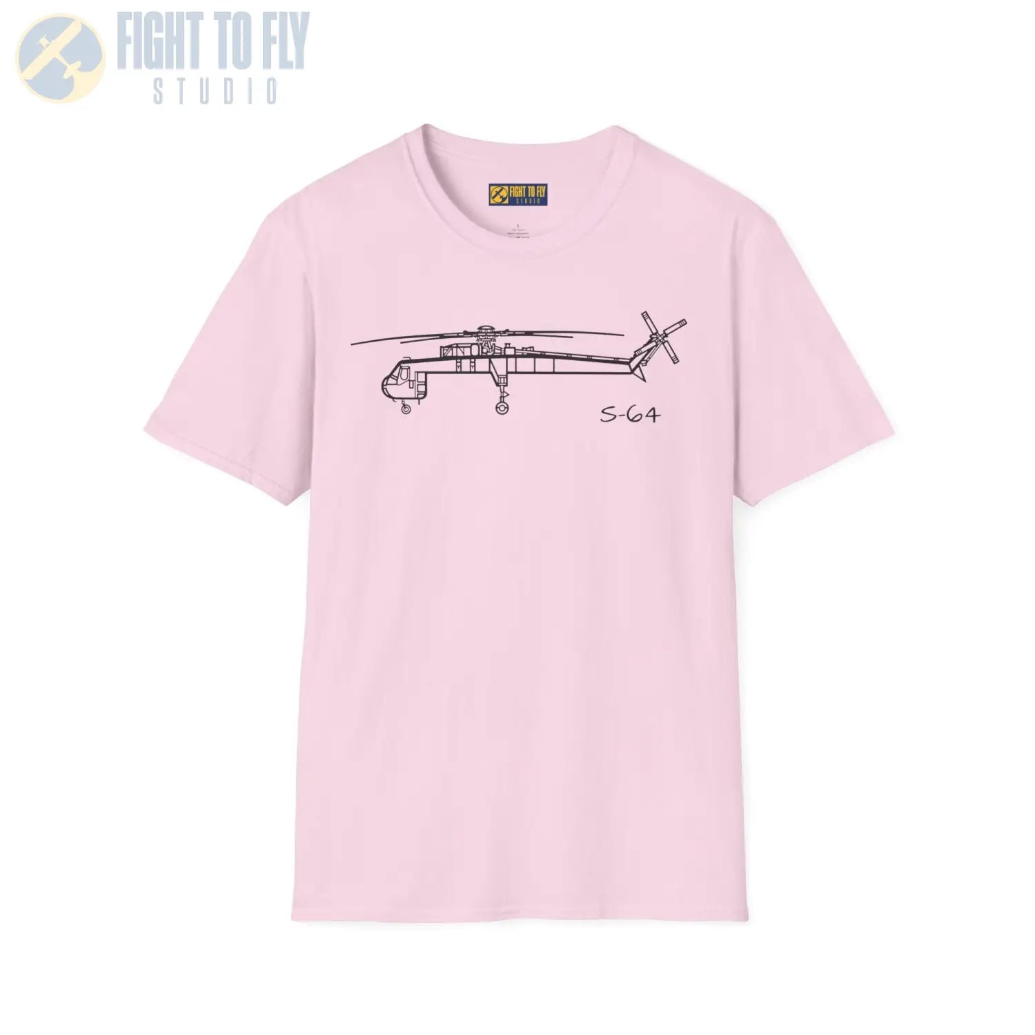 S-64 Skycrane T-Shirt - Pilot gifts - WWII warbird t-shirt