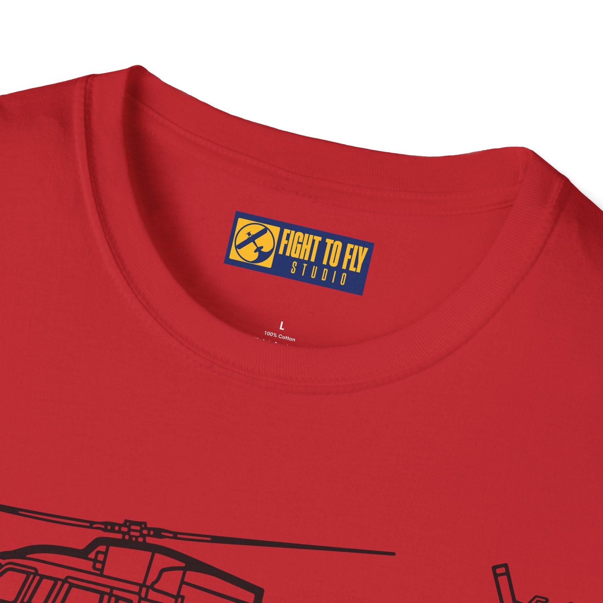 S-76 T-Shirt – Executive Utility Helicopter Aviation Tee - Pilot gifts - WWII warbird t-shirt
