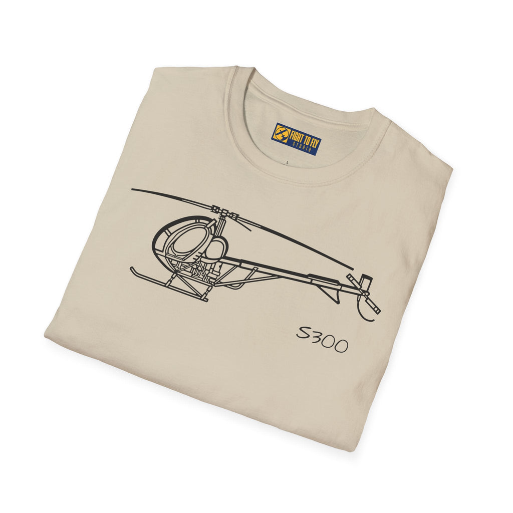 S300 T-Shirt – Light Utility Helicopter Aviation Tee - Pilot gifts - WWII warbird t-shirt