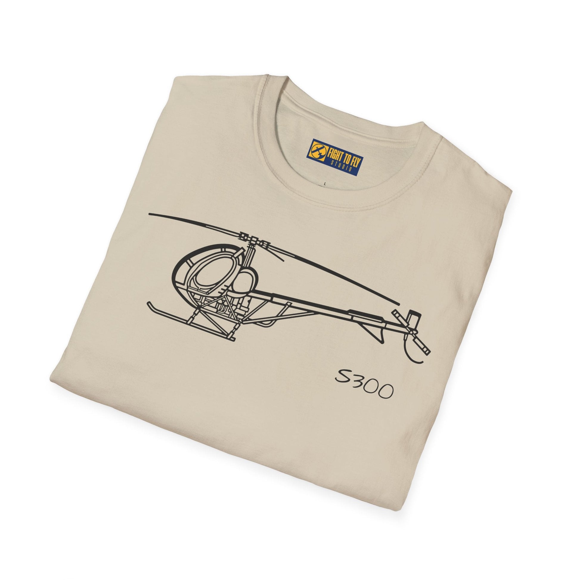 S300 T-Shirt – Light Utility Helicopter Aviation Tee - Pilot gifts - WWII warbird t-shirt