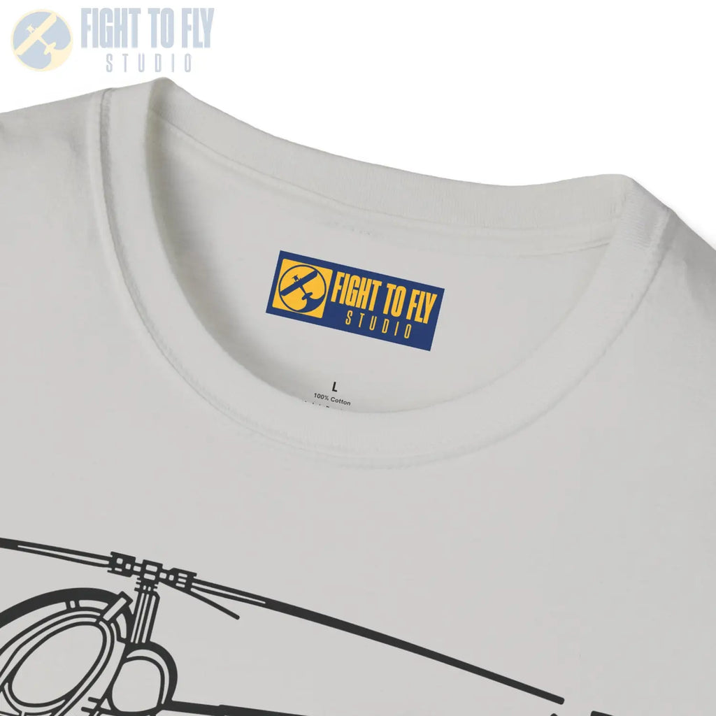 Schweizer S300 T-Shirt - Pilot gifts - WWII warbird t-shirt