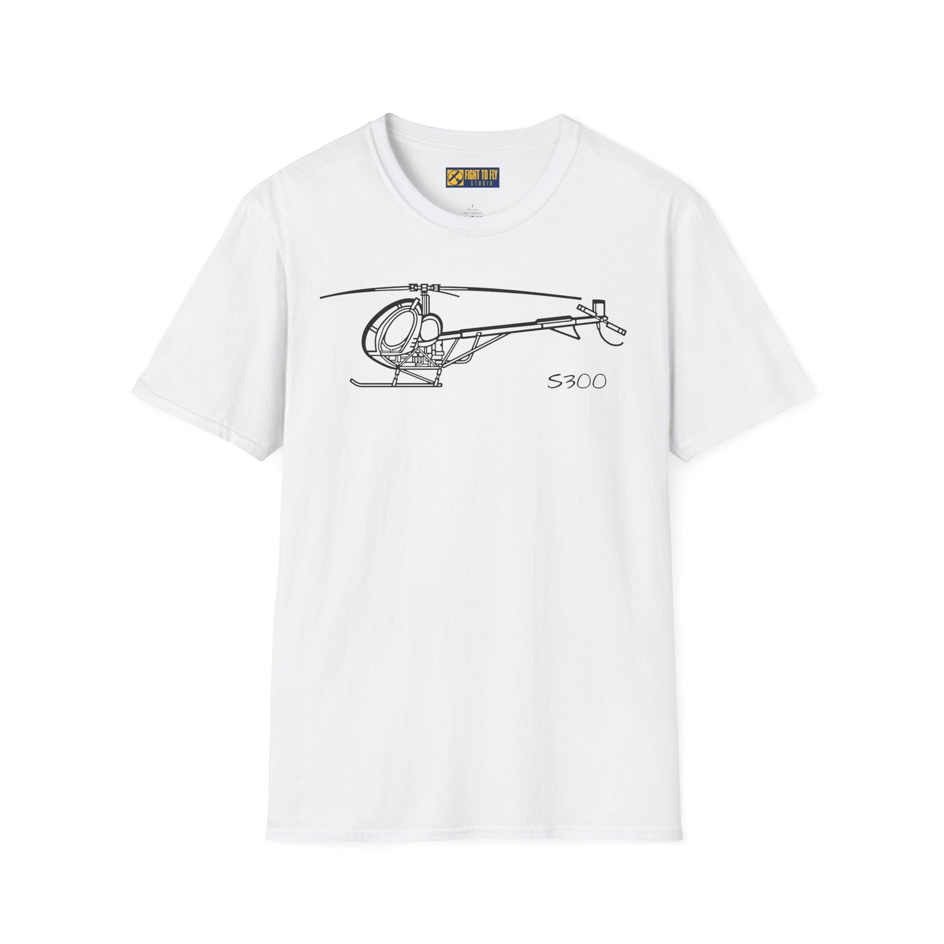 S300 T-Shirt – Light Utility Helicopter Aviation Tee - Pilot gifts - WWII warbird t-shirt