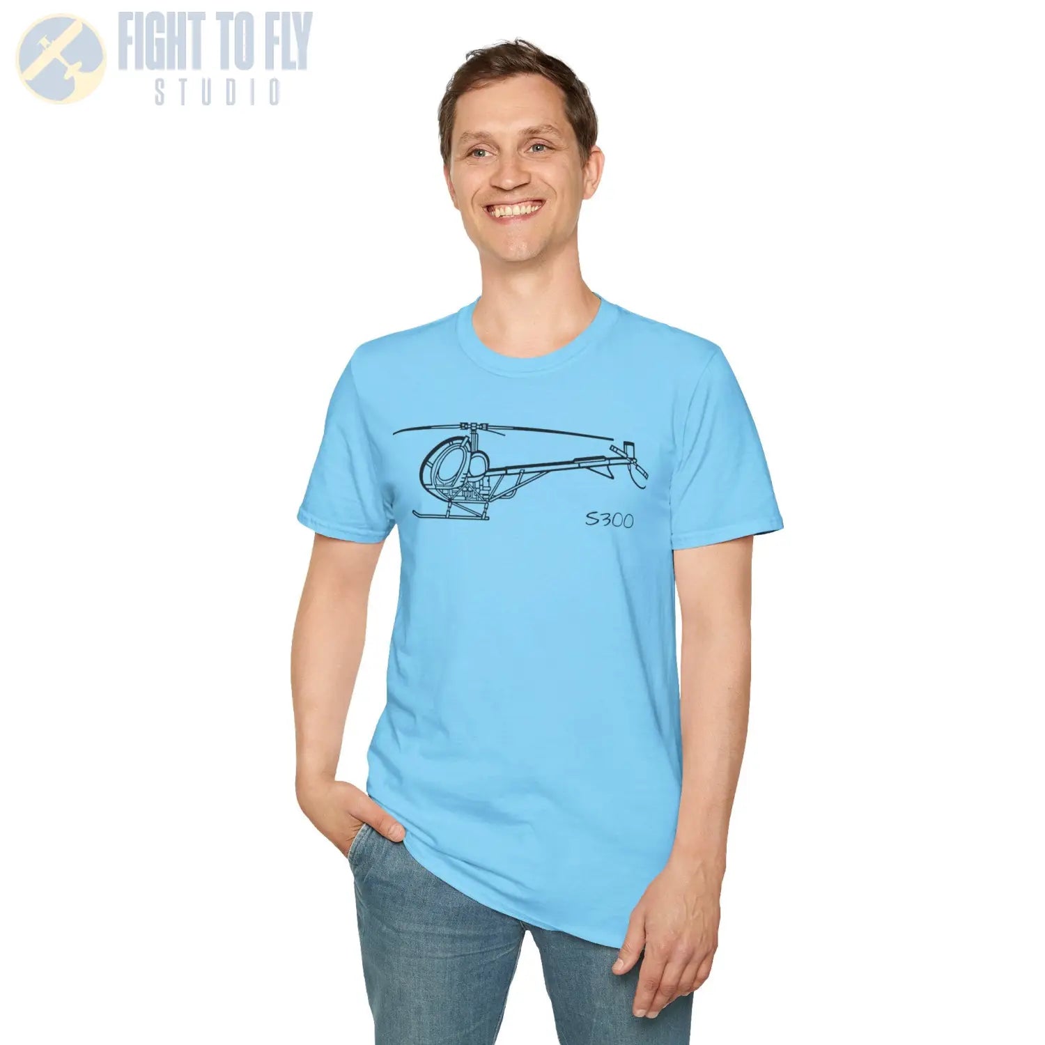 Schweizer S300 T-Shirt - Pilot gifts - WWII warbird t-shirt