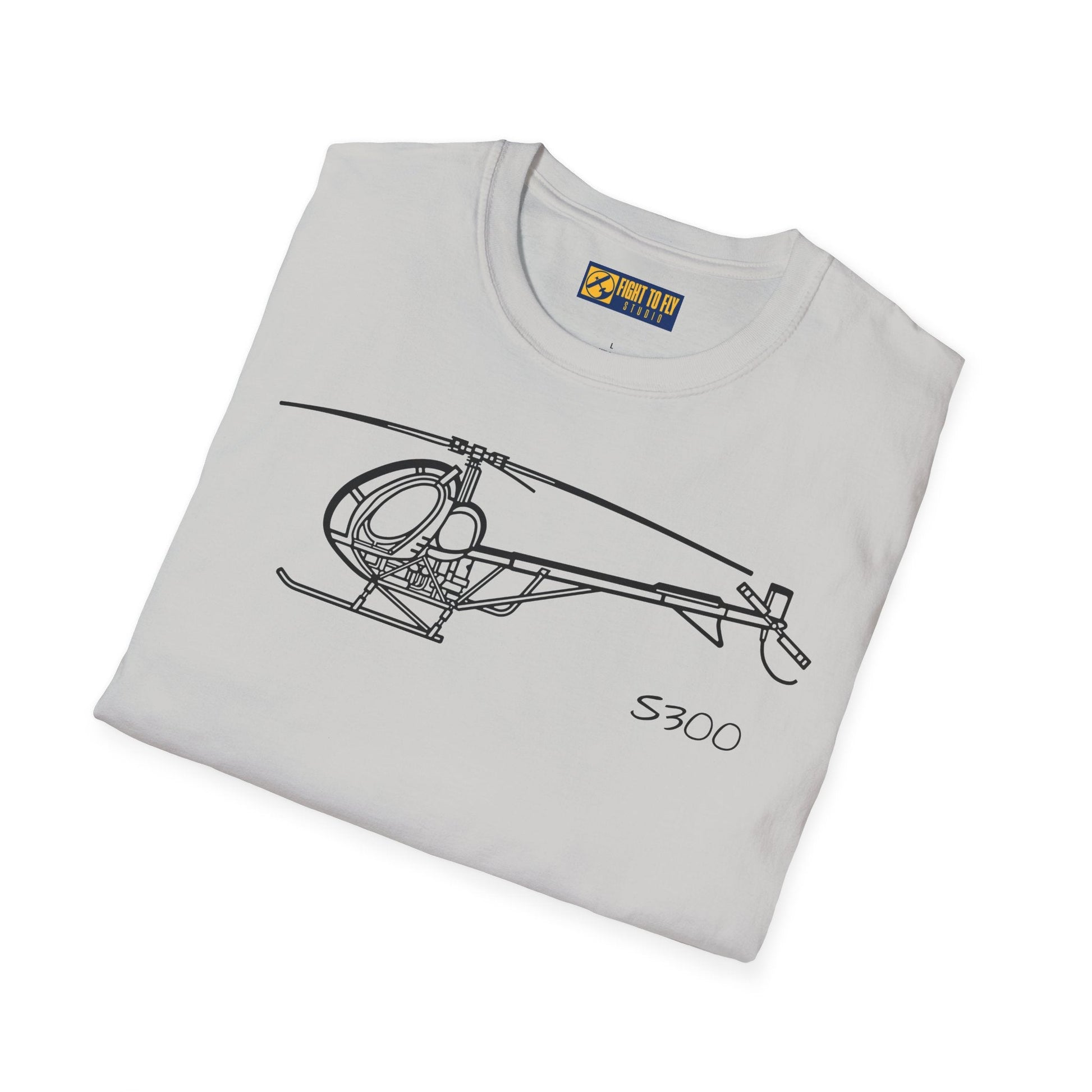 S300 T-Shirt – Light Utility Helicopter Aviation Tee - Pilot gifts - WWII warbird t-shirt
