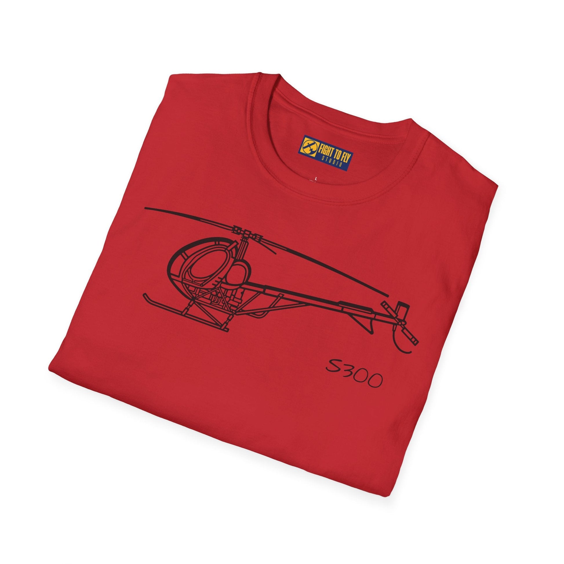 S300 T-Shirt – Light Utility Helicopter Aviation Tee - Pilot gifts - WWII warbird t-shirt