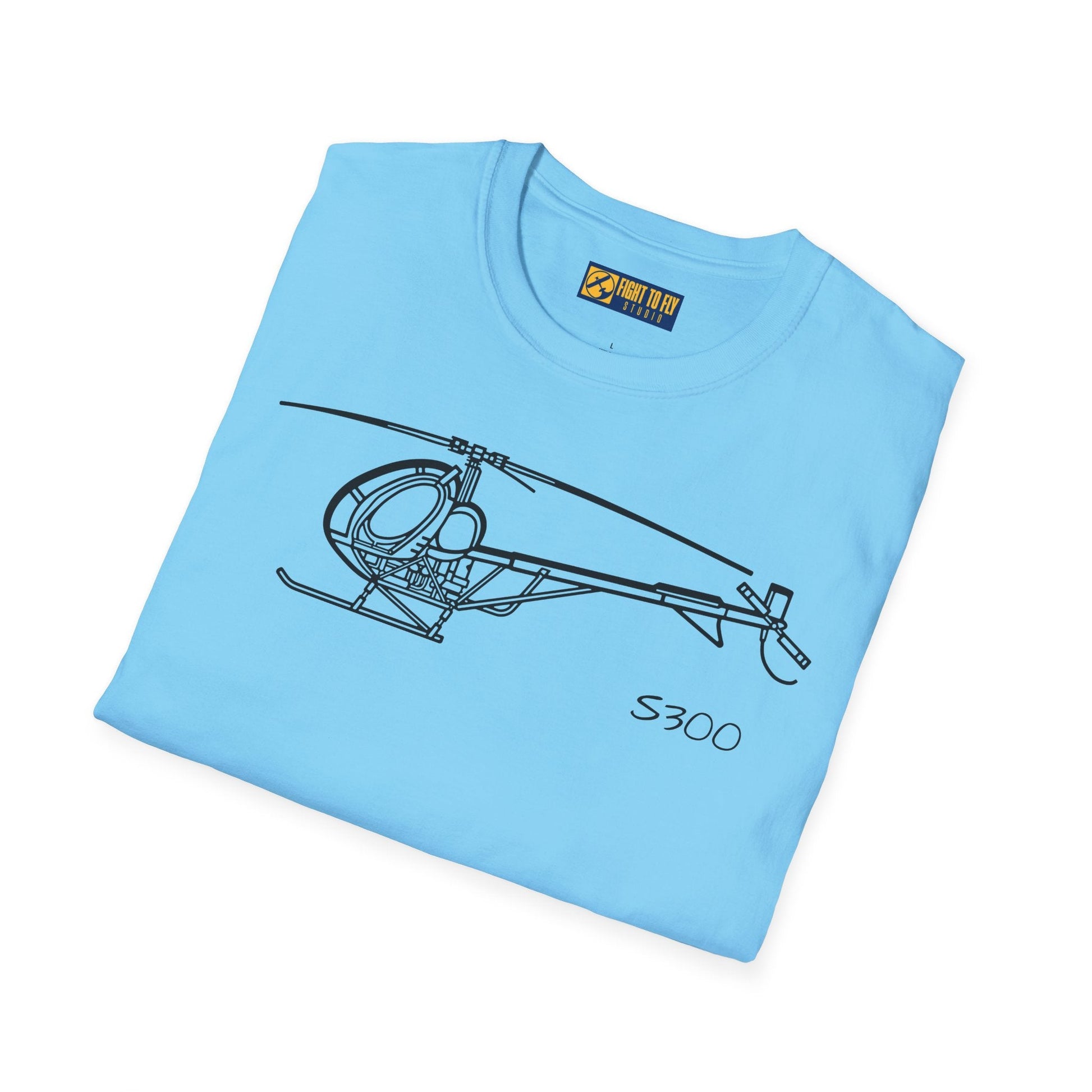 S300 T-Shirt – Light Utility Helicopter Aviation Tee - Pilot gifts - WWII warbird t-shirt