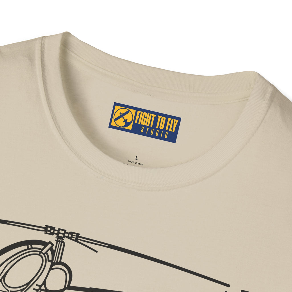 S300 T-Shirt – Light Utility Helicopter Aviation Tee - Pilot gifts - WWII warbird t-shirt