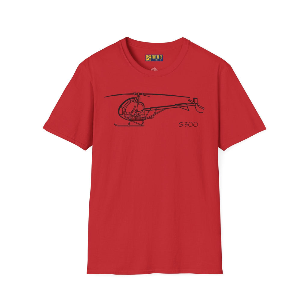 S300 T-Shirt – Light Utility Helicopter Aviation Tee - Pilot gifts - WWII warbird t-shirt