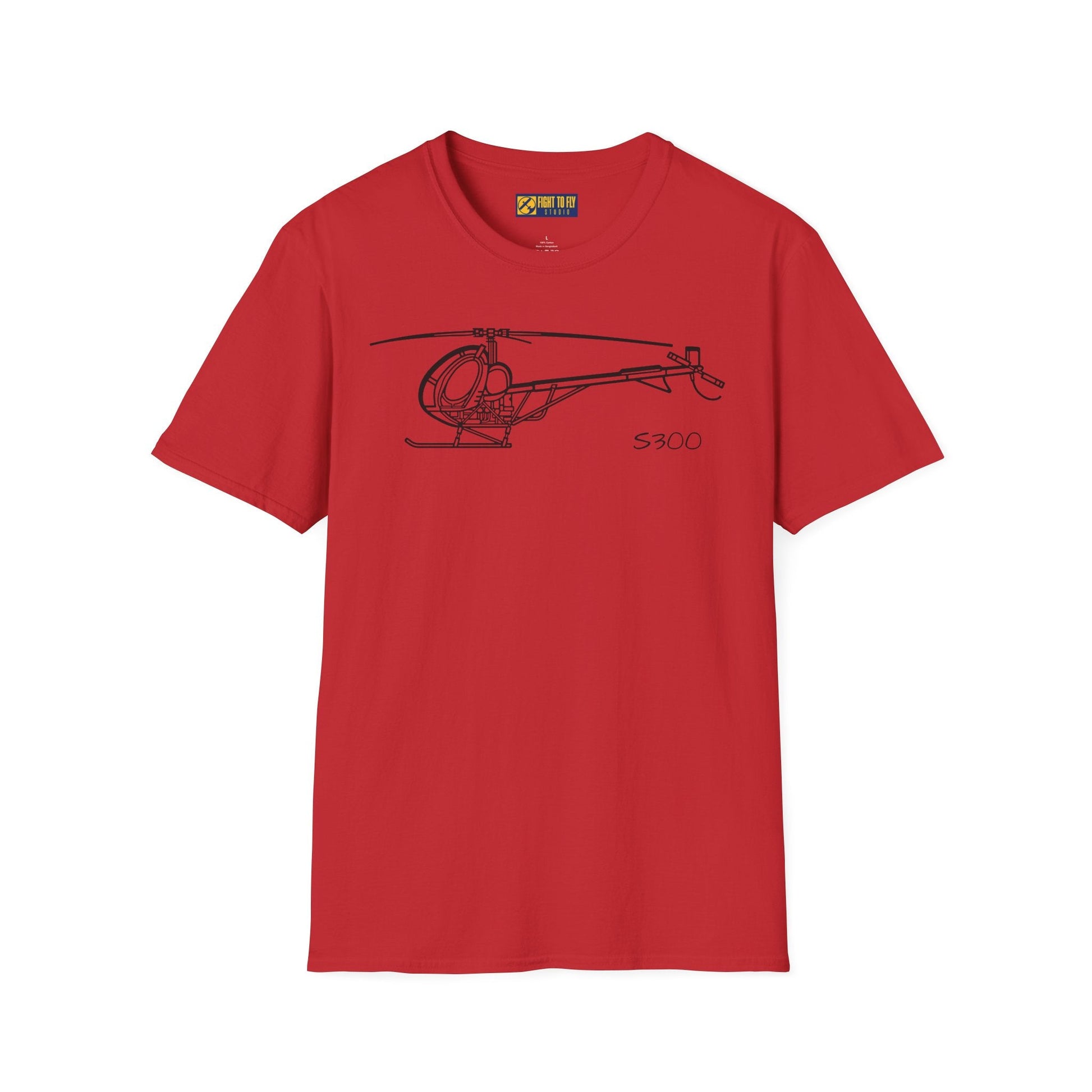 S300 T-Shirt – Light Utility Helicopter Aviation Tee - Pilot gifts - WWII warbird t-shirt