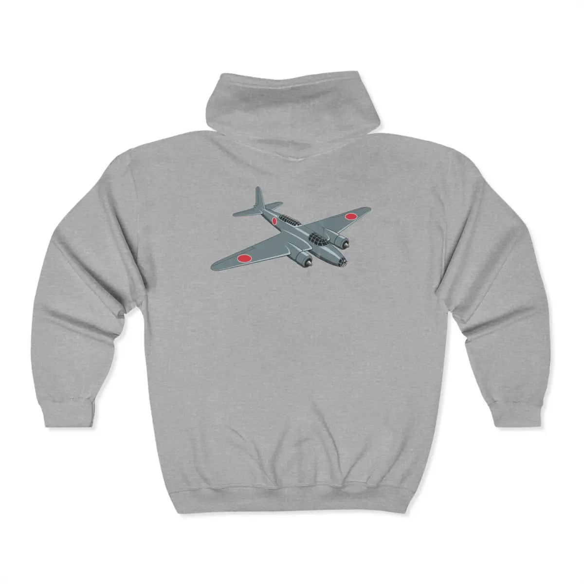 Sally Bomber - Full Zip Hoodie - Gifts for pilots - Aviation apparel