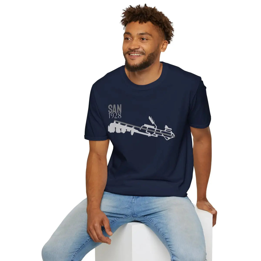 SAN San Diego International - 1928 - Tee - T-Shirt - Gifts for pilots - Aviation apparel