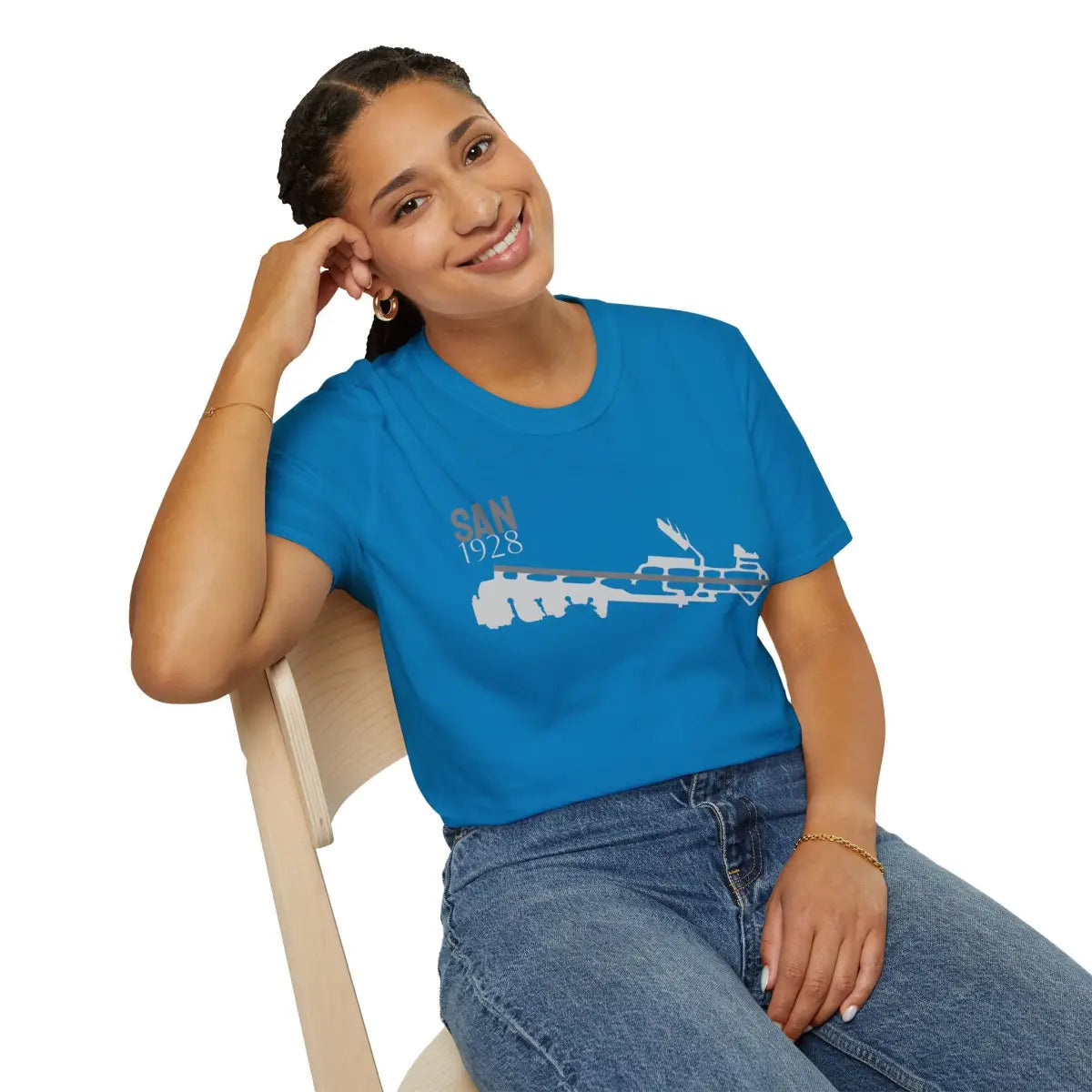 SAN San Diego International - 1928 - Tee - T-Shirt - Gifts for pilots - Aviation apparel
