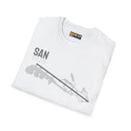 SAN San Diego International - 1928 - Tee - T-Shirt - Pilot gifts - WWII warbird t-shirt