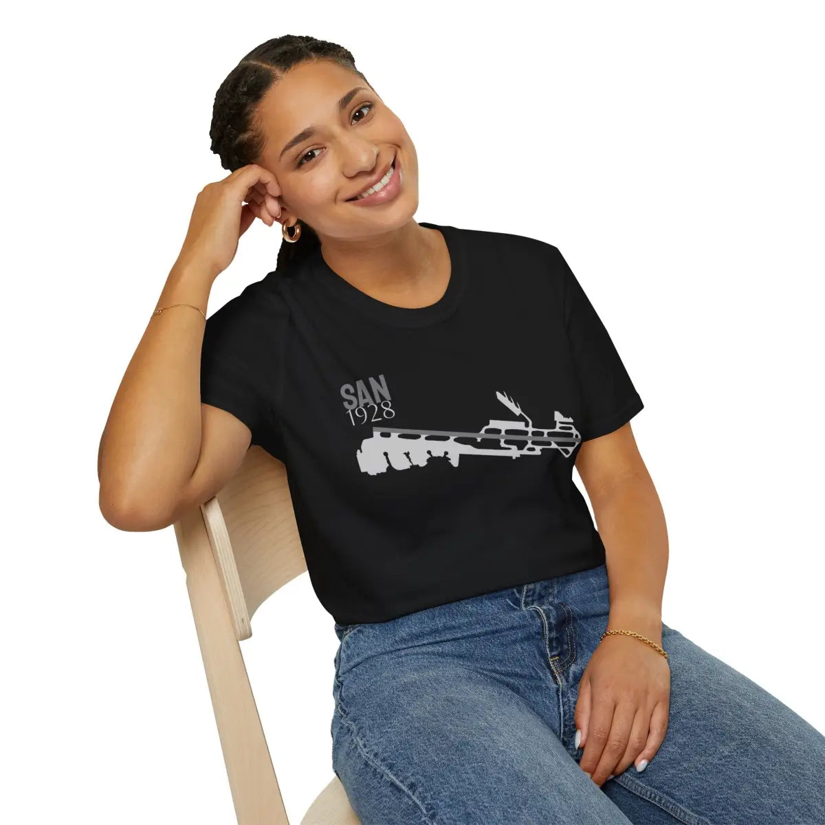 SAN San Diego International - 1928 - Tee - T-Shirt - Gifts for pilots - Aviation apparel