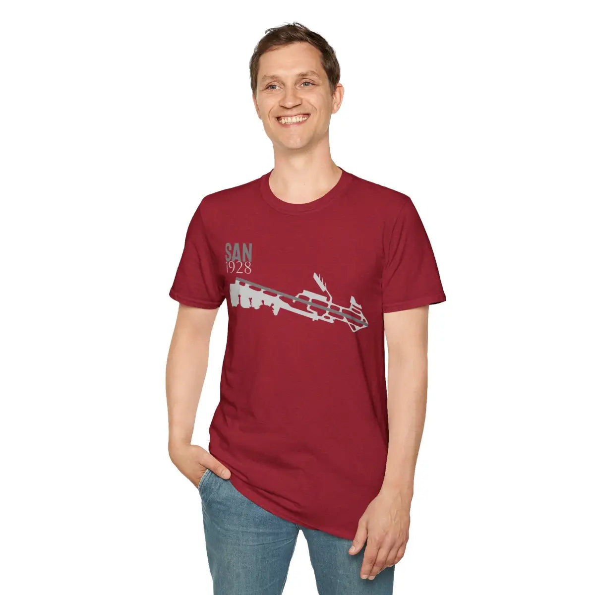 SAN San Diego International - 1928 - Tee - T-Shirt - Gifts for pilots - Aviation apparel