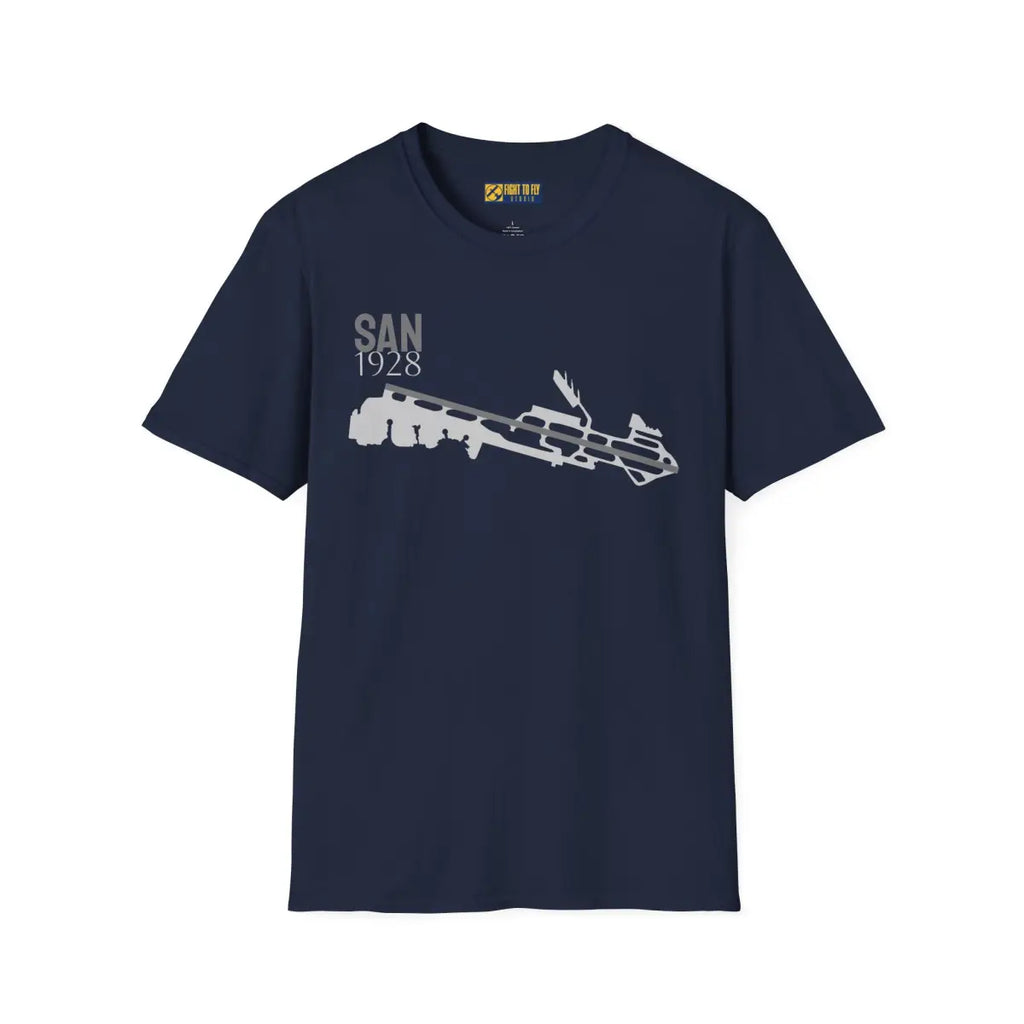 SAN San Diego International - 1928 - Tee - T-Shirt - Gifts for pilots - Aviation apparel