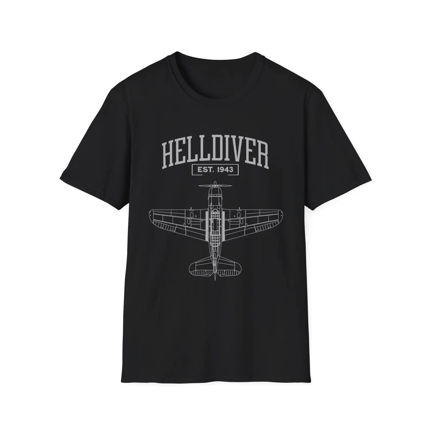 SB2C Helldiver - T-Shirt - Pilot gifts - WWII warbird t-shirt