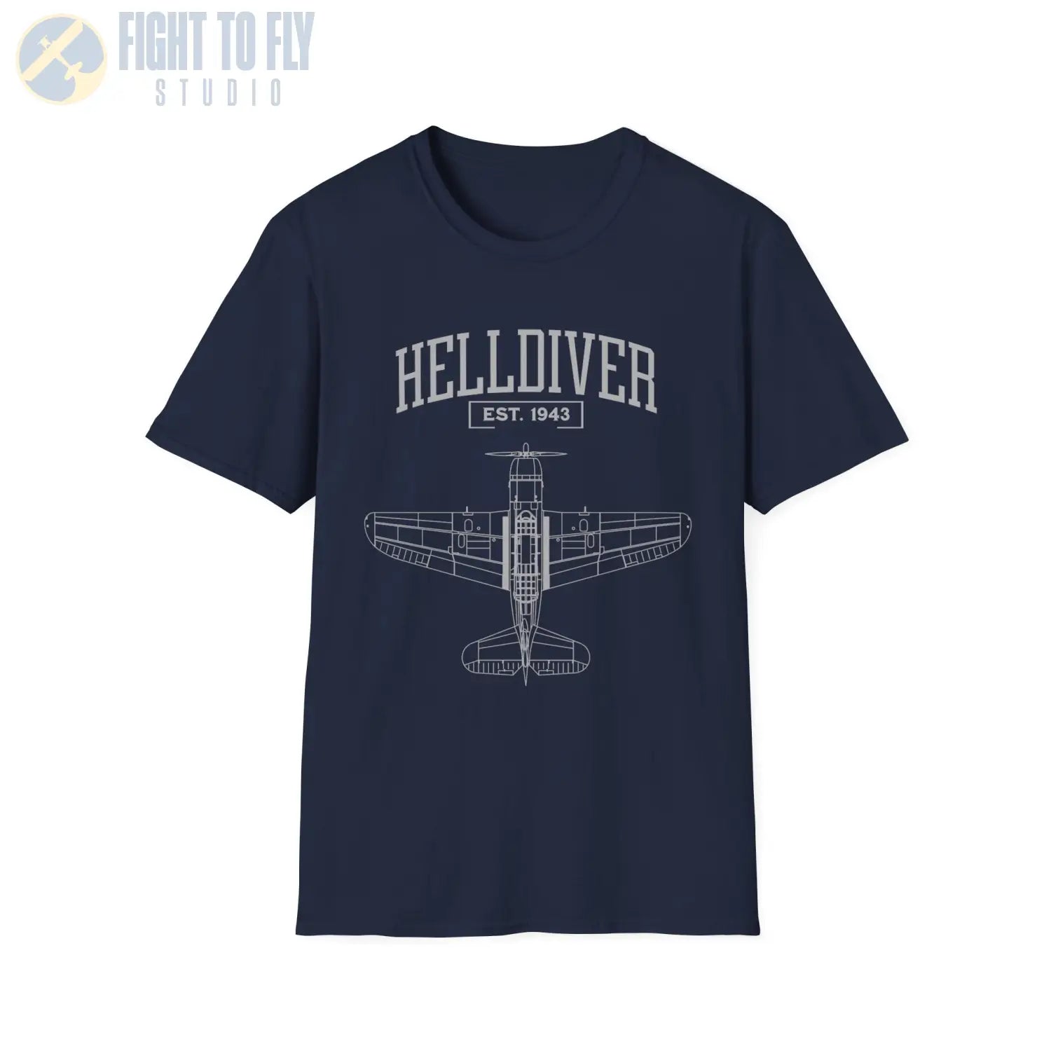 SB2C Helldiver - T-Shirt - Pilot gifts - WWII warbird t-shirt