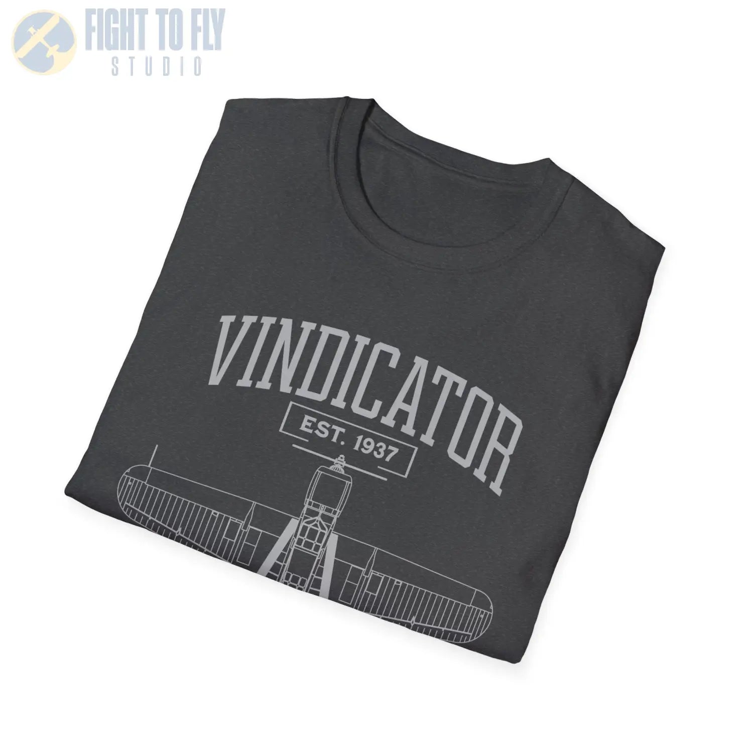 SB2U Vindicator - T-Shirt - Pilot gifts - WWII warbird t-shirt