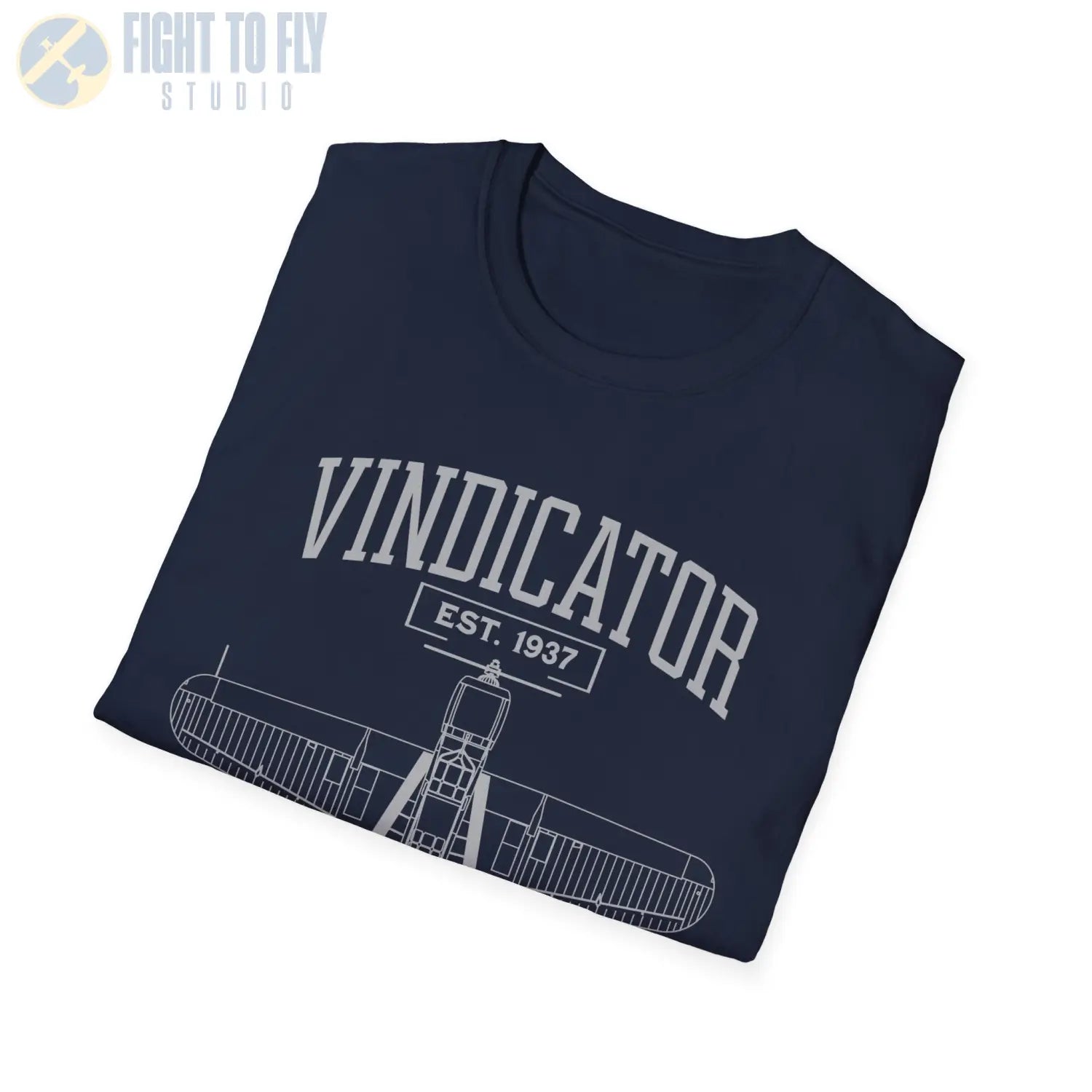 SB2U Vindicator - T-Shirt - Pilot gifts - WWII warbird t-shirt