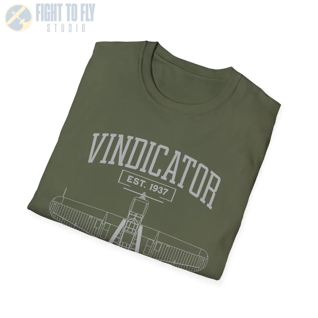 SB2U Vindicator - T-Shirt - Pilot gifts - WWII warbird t-shirt