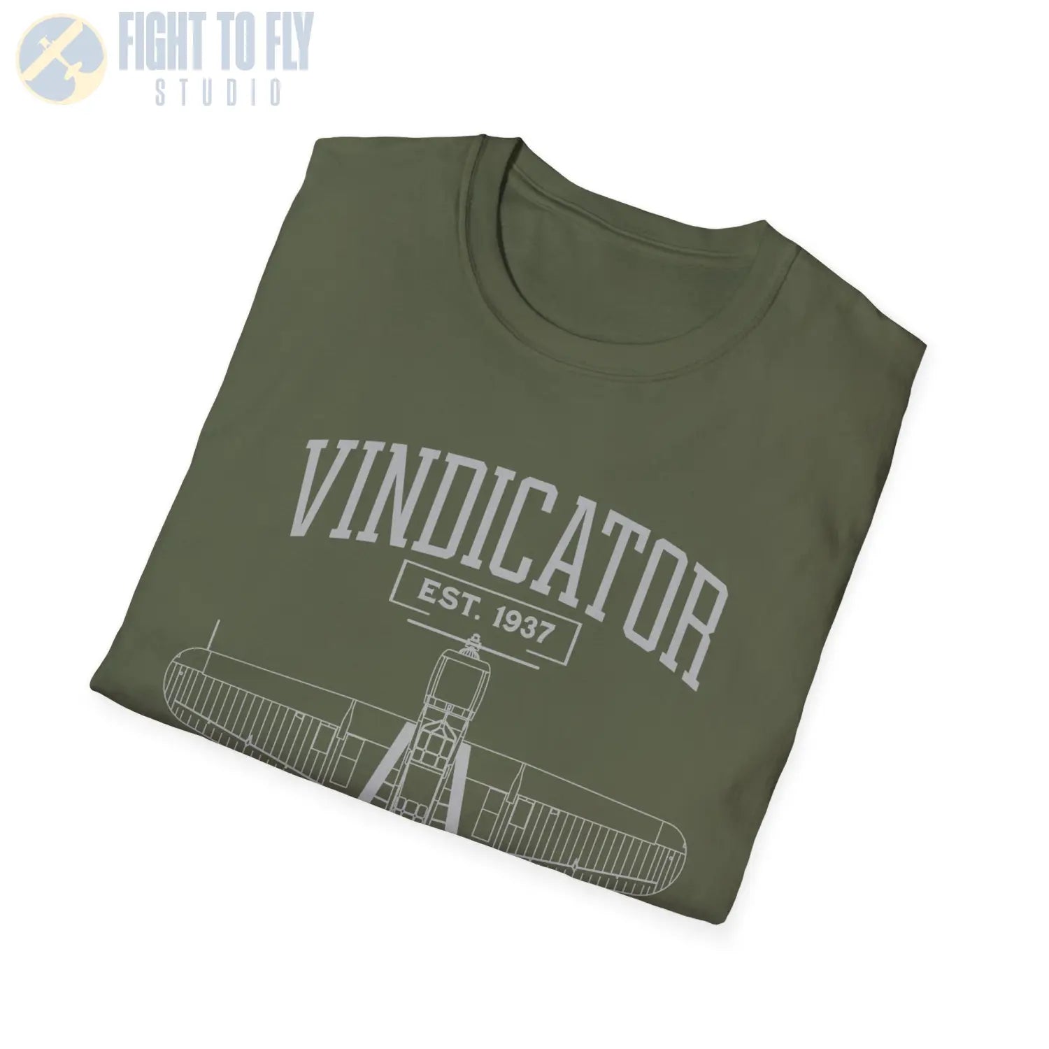 SB2U Vindicator - T-Shirt - Pilot gifts - WWII warbird t-shirt