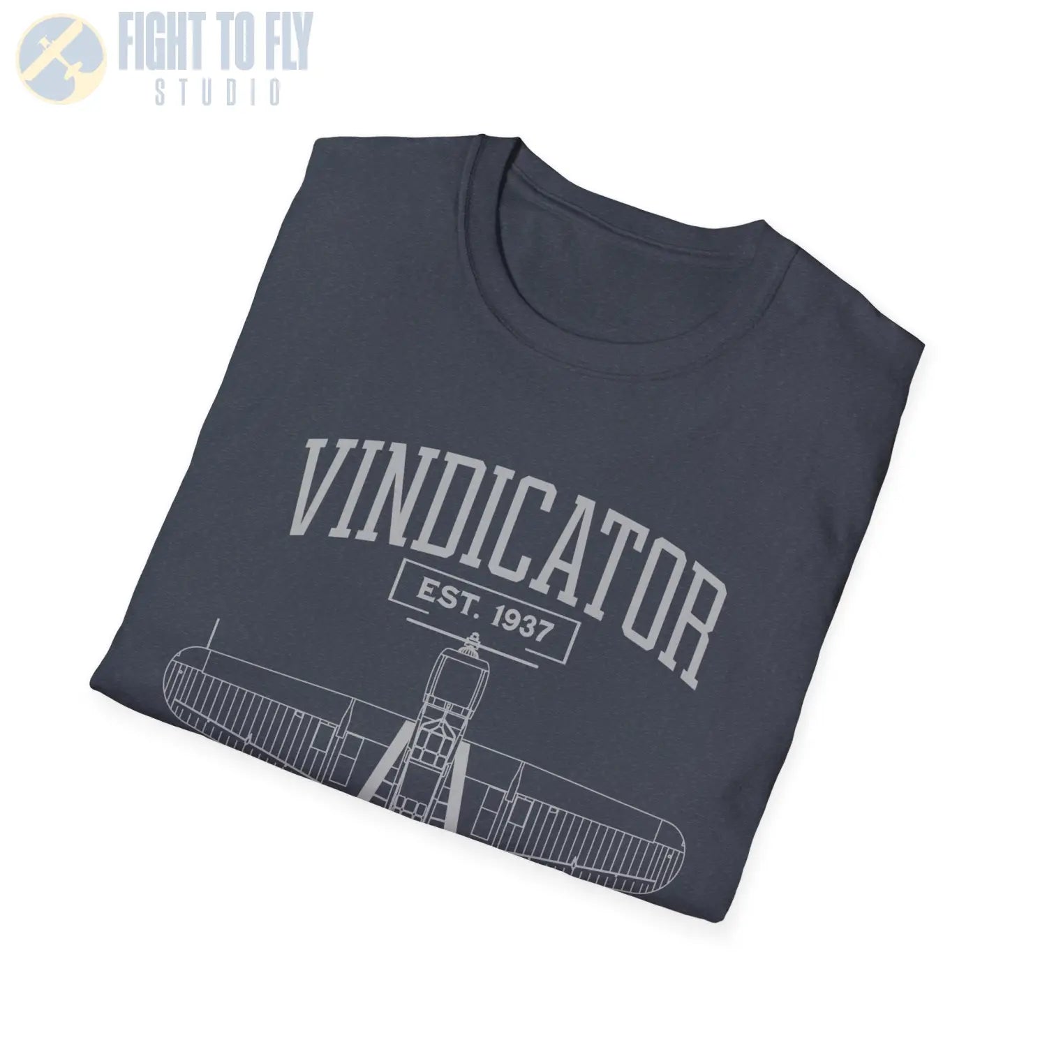 SB2U Vindicator - T-Shirt - Pilot gifts - WWII warbird t-shirt