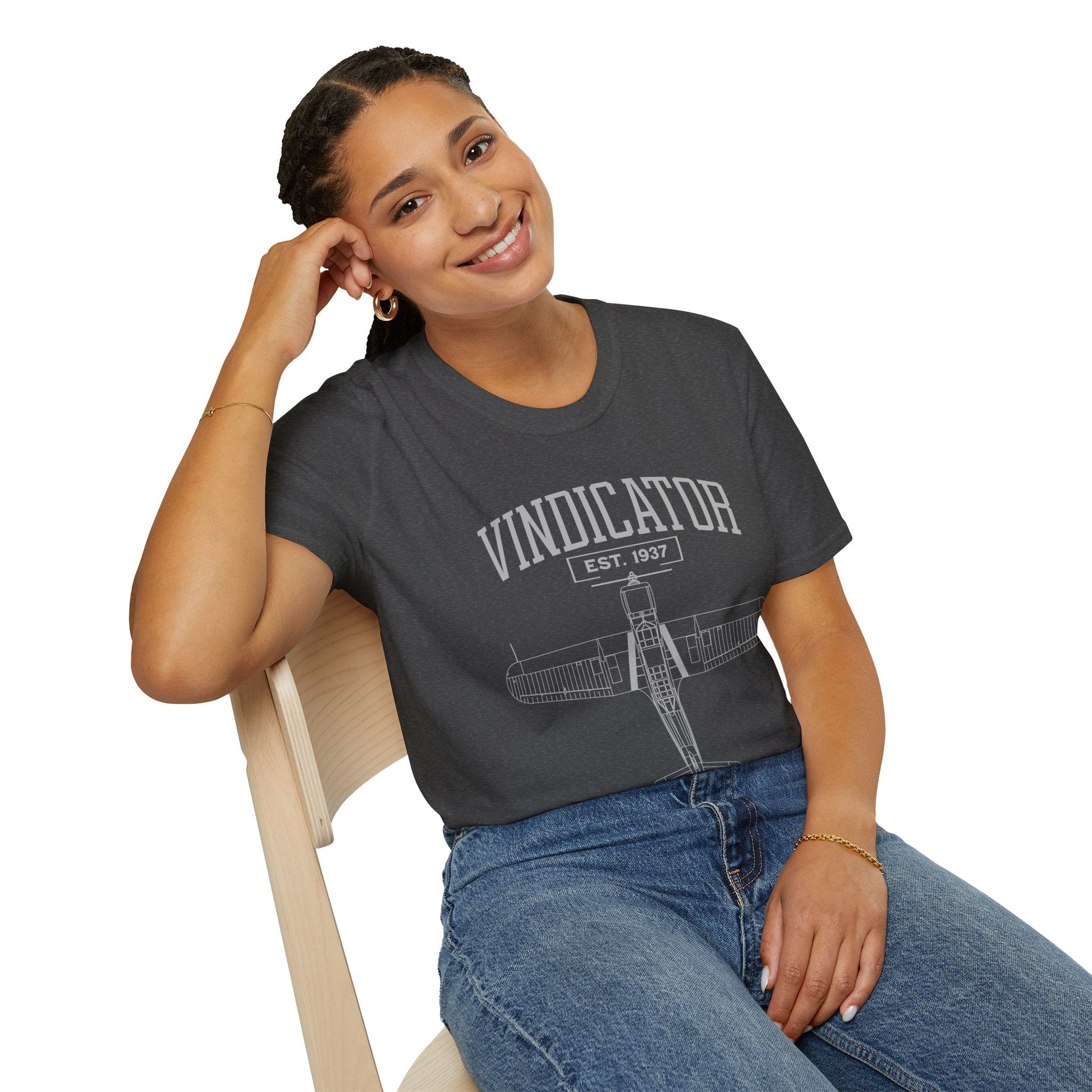 SB2U Vindicator Premium WWII T Shirt Pilot gifts warbird t shirt